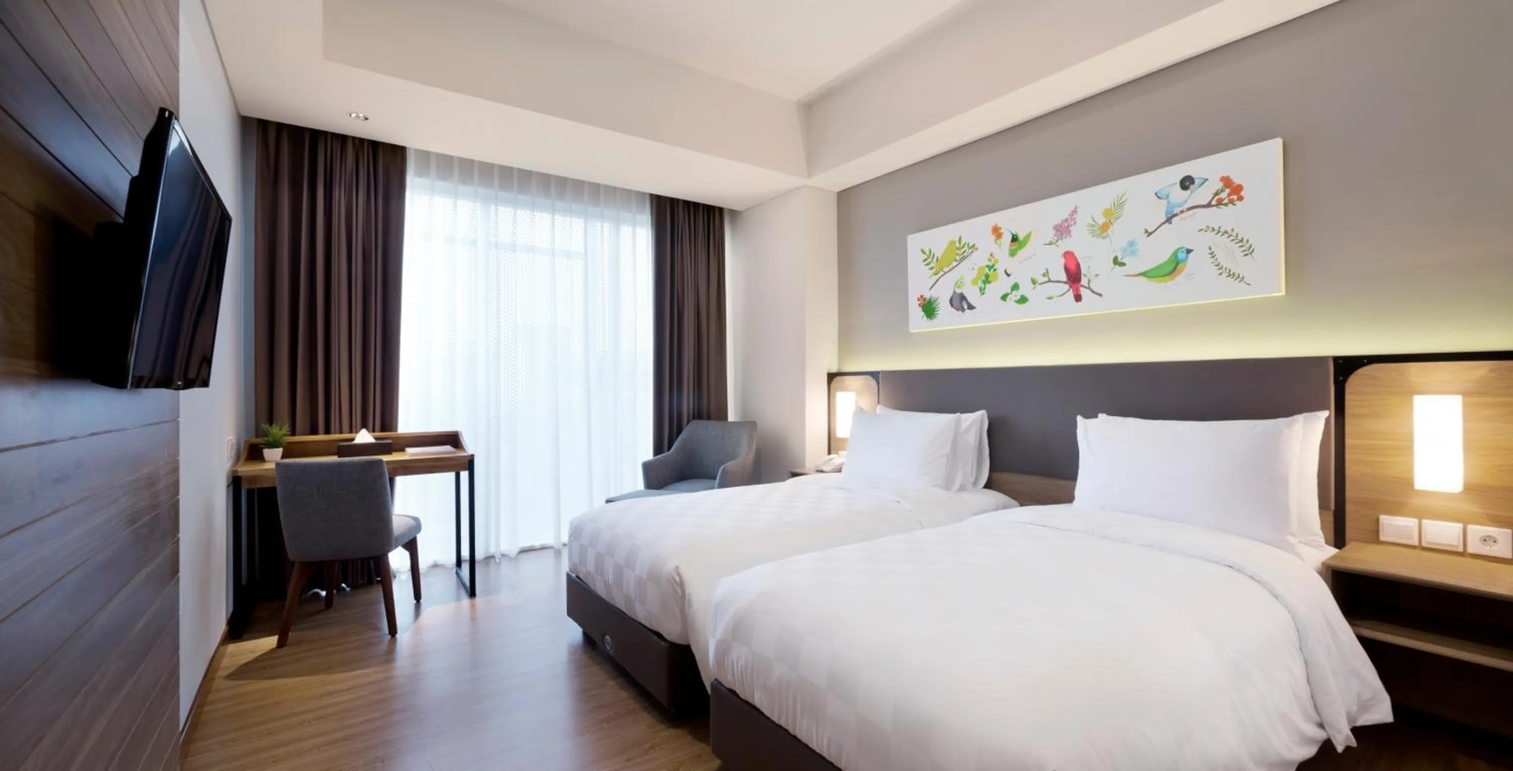 Bedroom, Bed in Aviary Bintaro