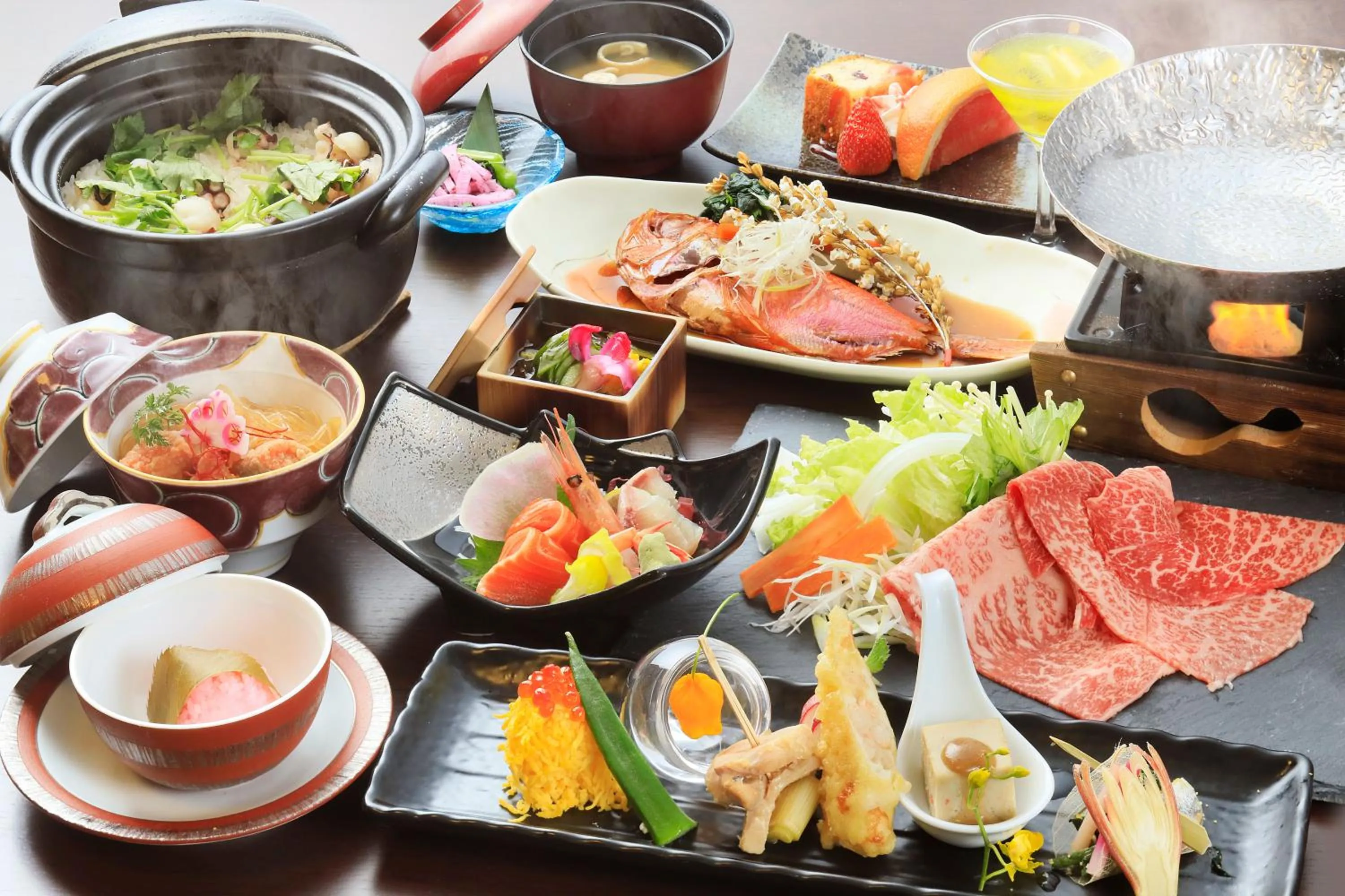 Food close-up in Yutorelo Toyako