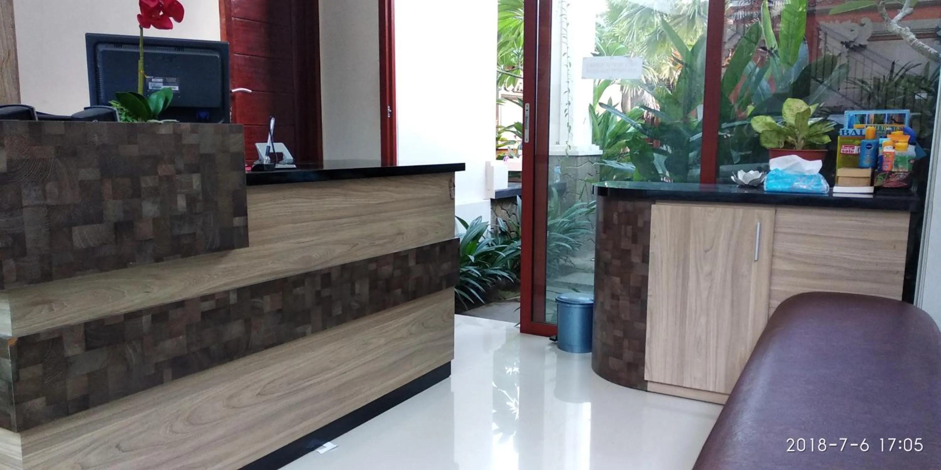 Lobby or reception in D'Pande Kuta