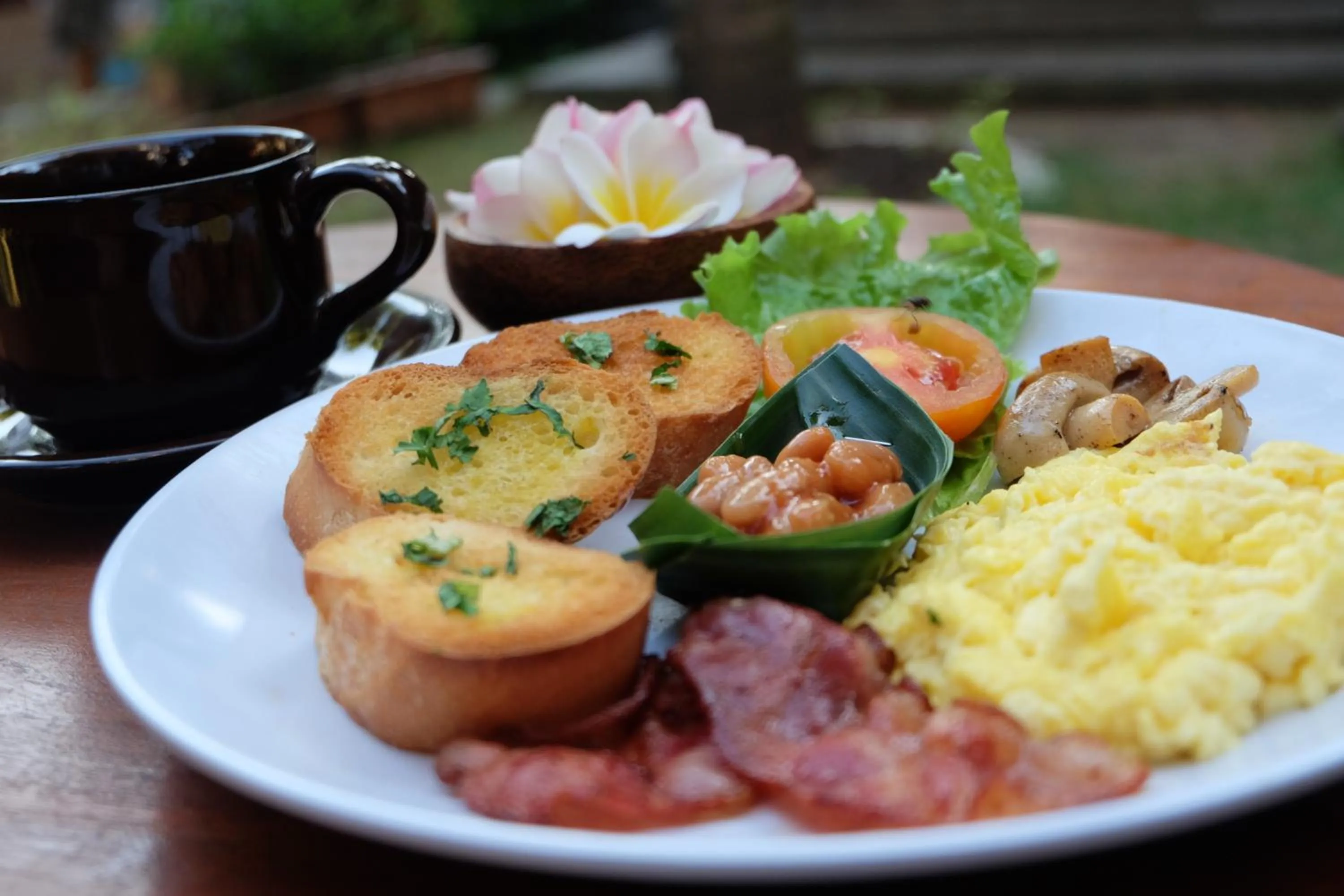 English/Irish breakfast in D'Pande Kuta