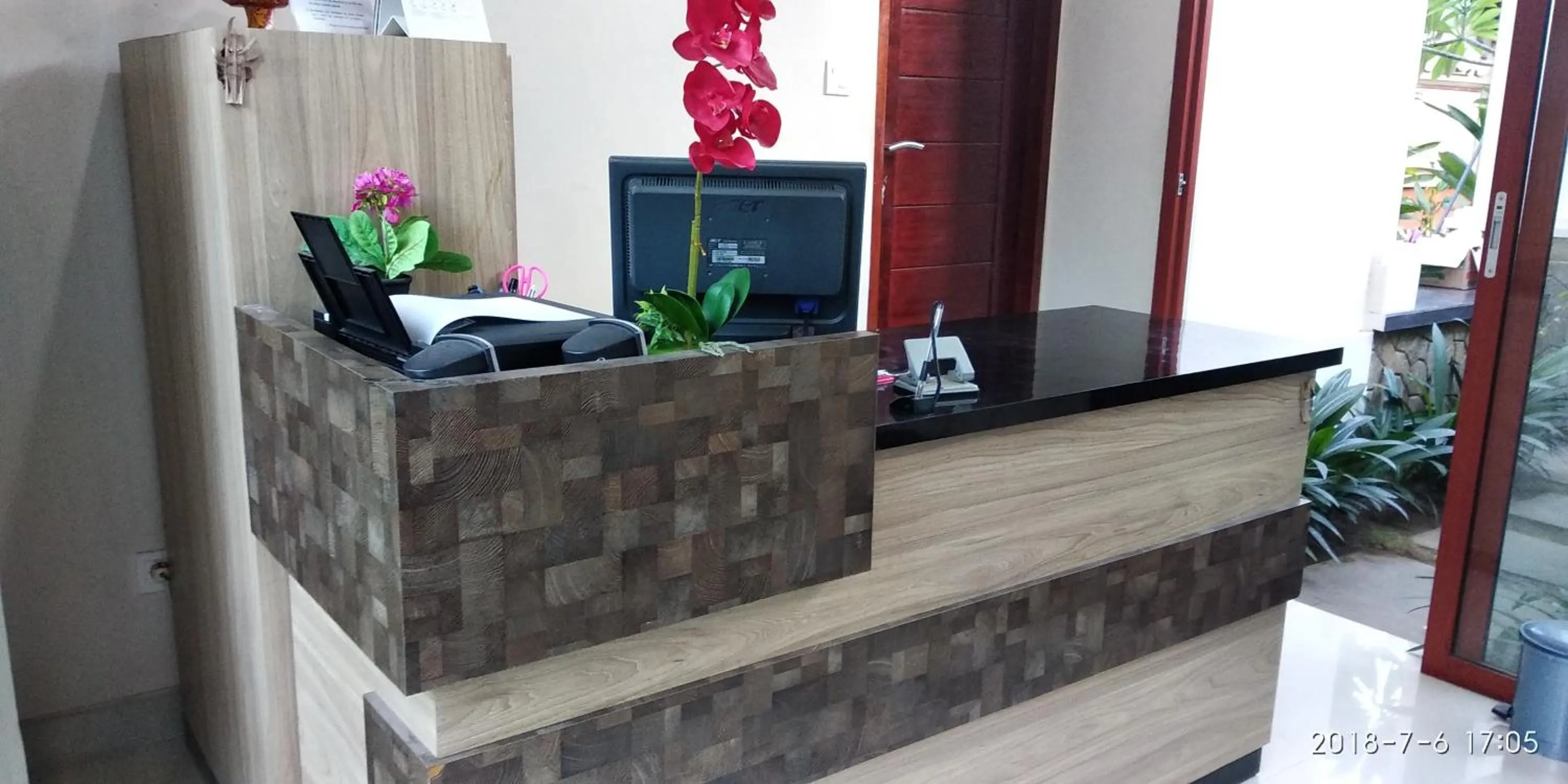 Lobby or reception in D'Pande Kuta