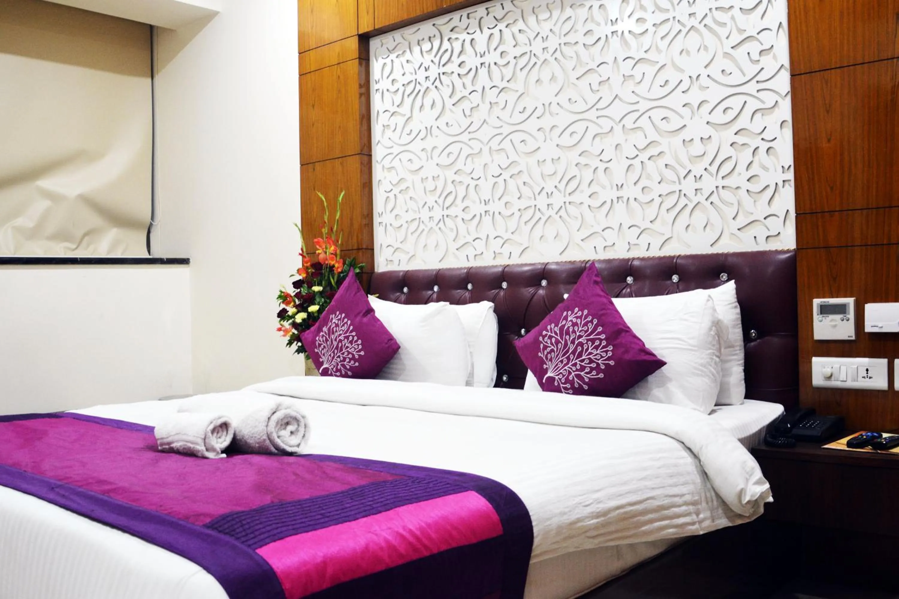 Bedroom, Bed in Trinity Corporate Udyog Vihar