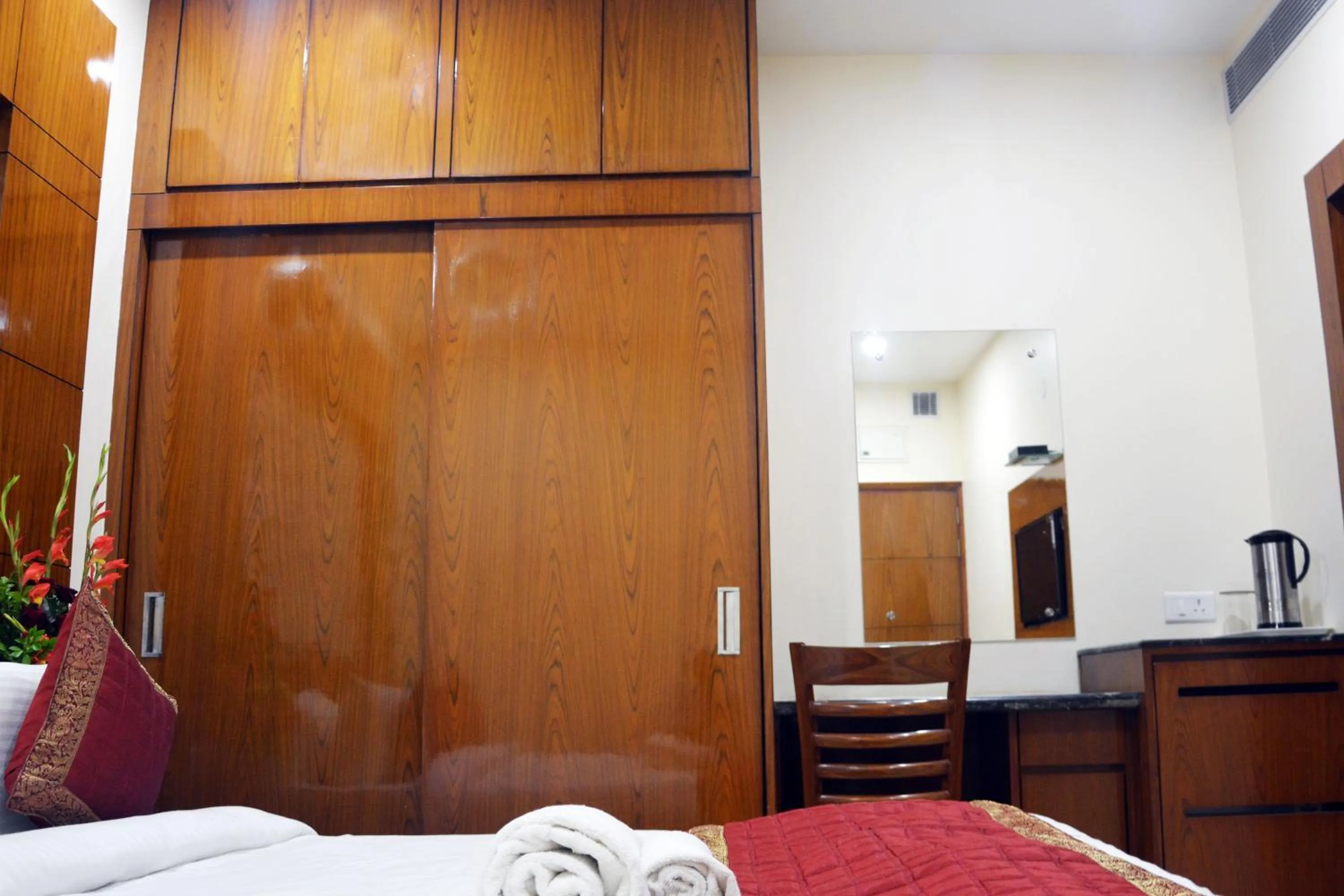 Bedroom, Bed in Trinity Corporate Udyog Vihar