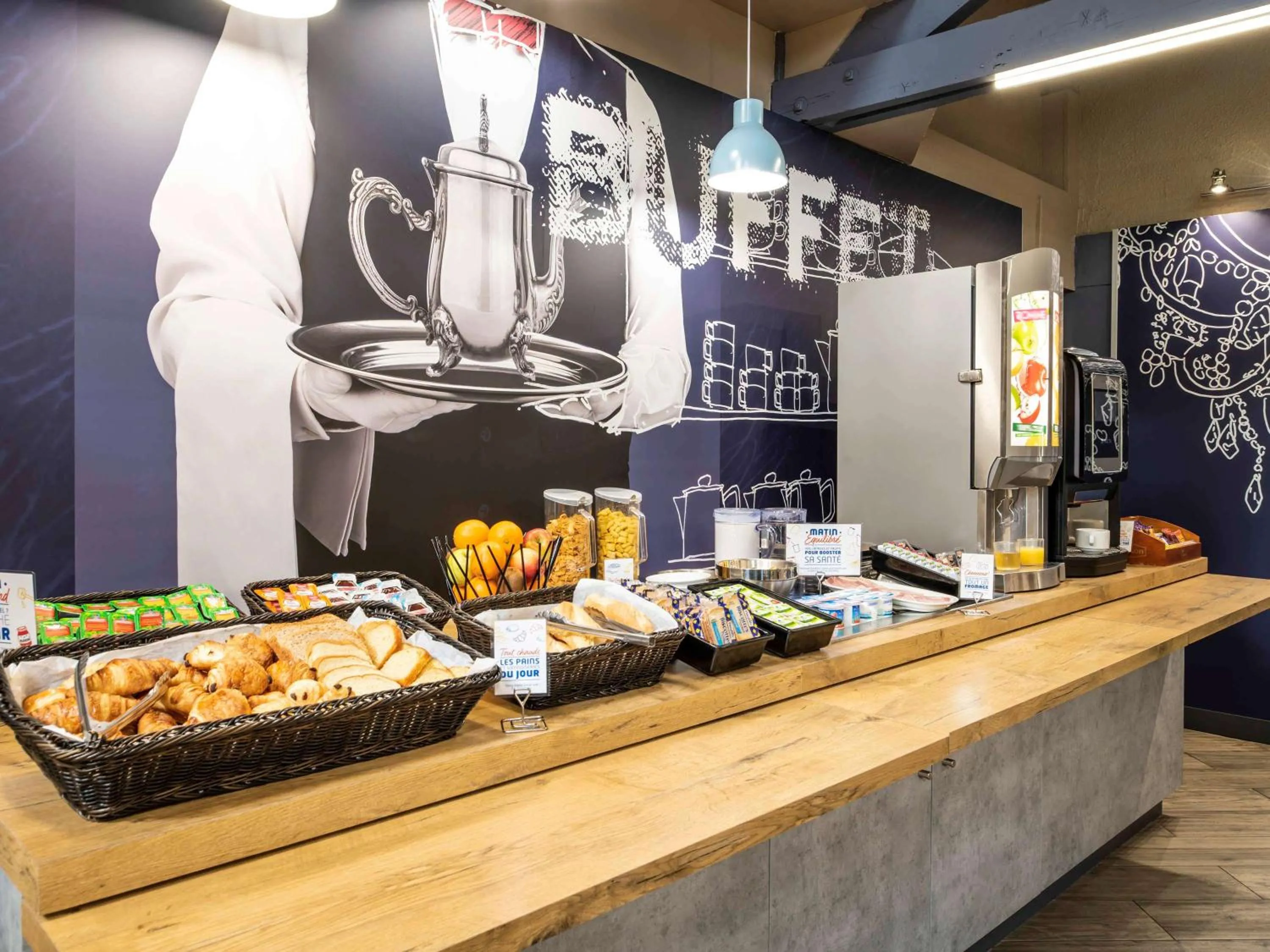 Breakfast in ibis budget Saint-Ouen-l'Aumône