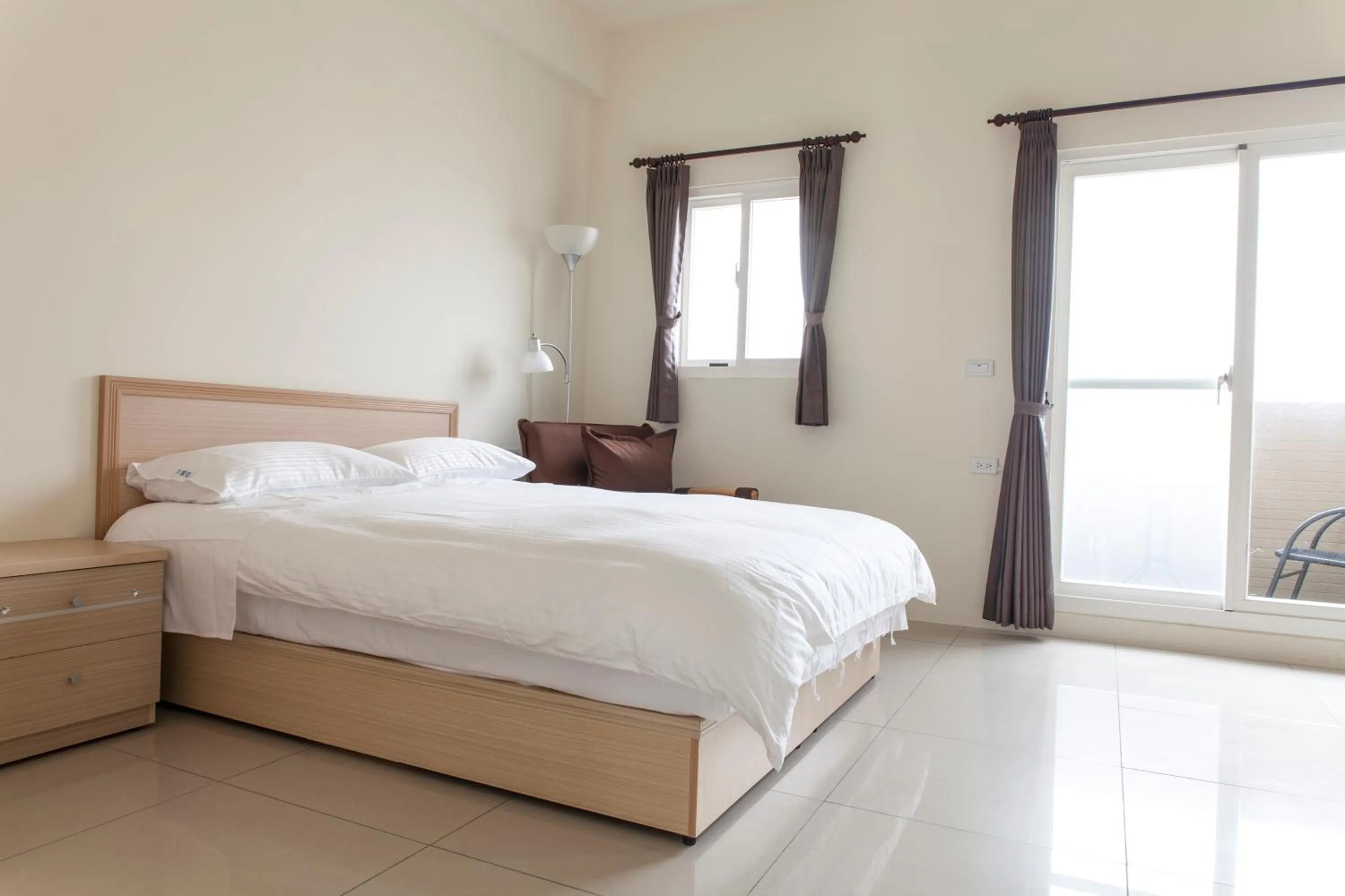 Balcony/Terrace, Bed in Beyond Home