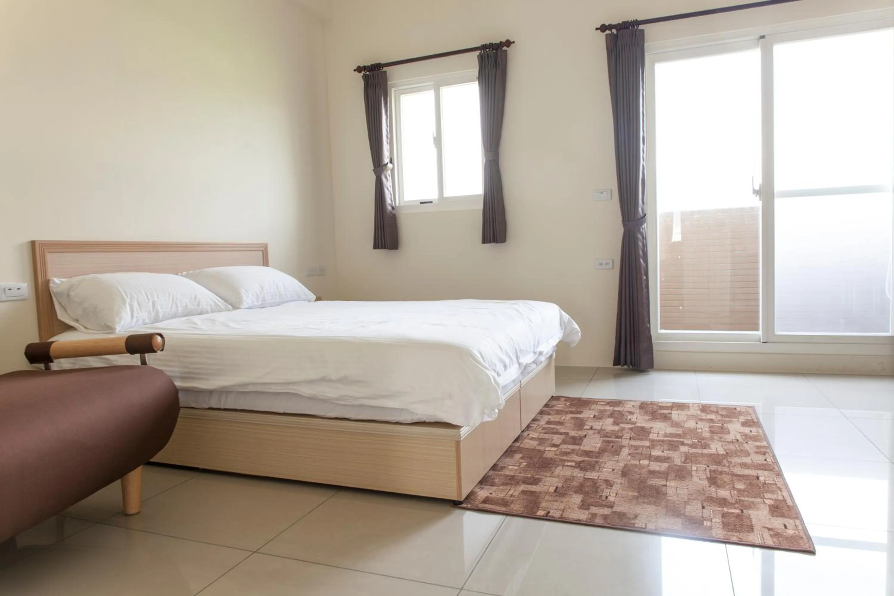 Shower, Bed in Beyond Home