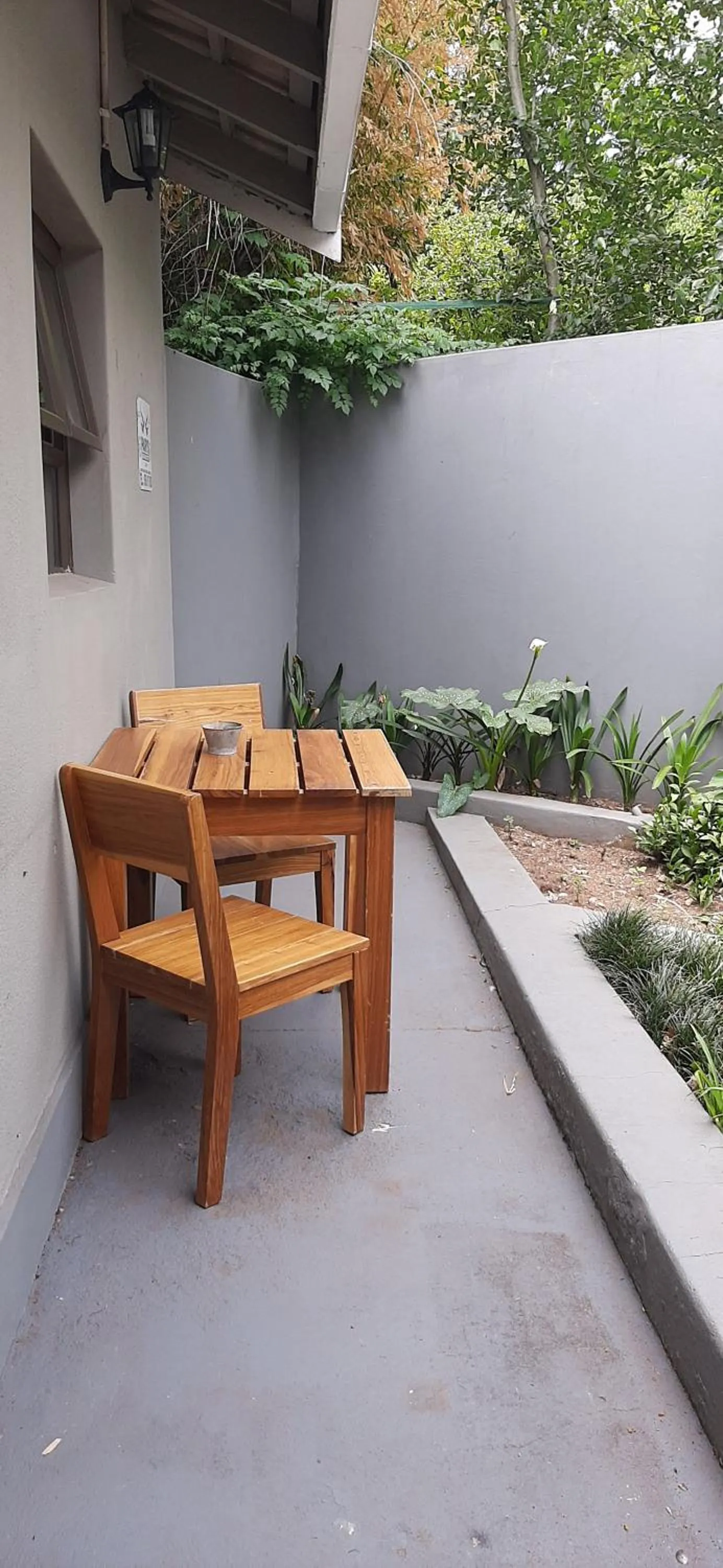 Inner courtyard view in Casa Cara Guest House