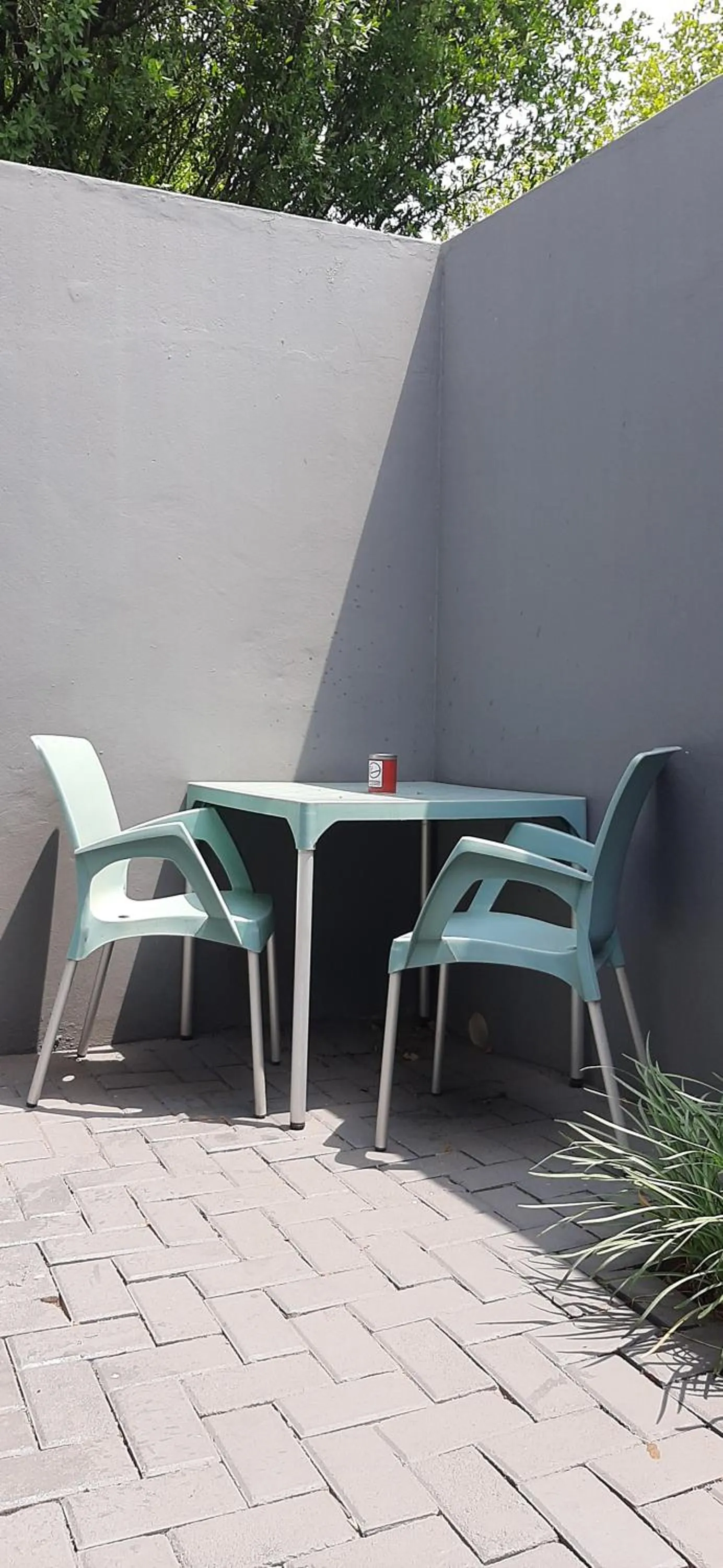 Inner courtyard view in Casa Cara Guest House