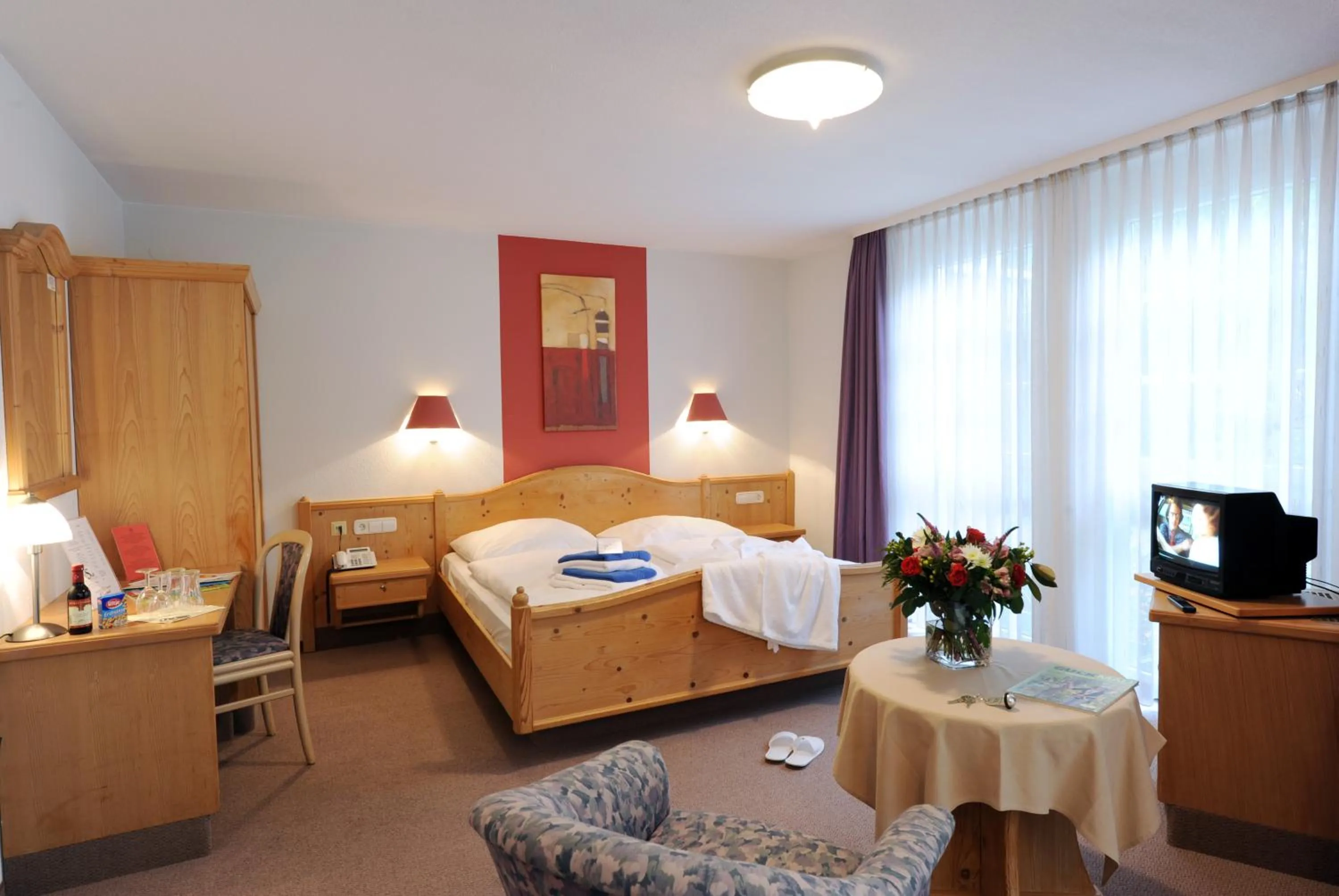 Photo of the whole room, Bed in Landhotel Gasthof Krone