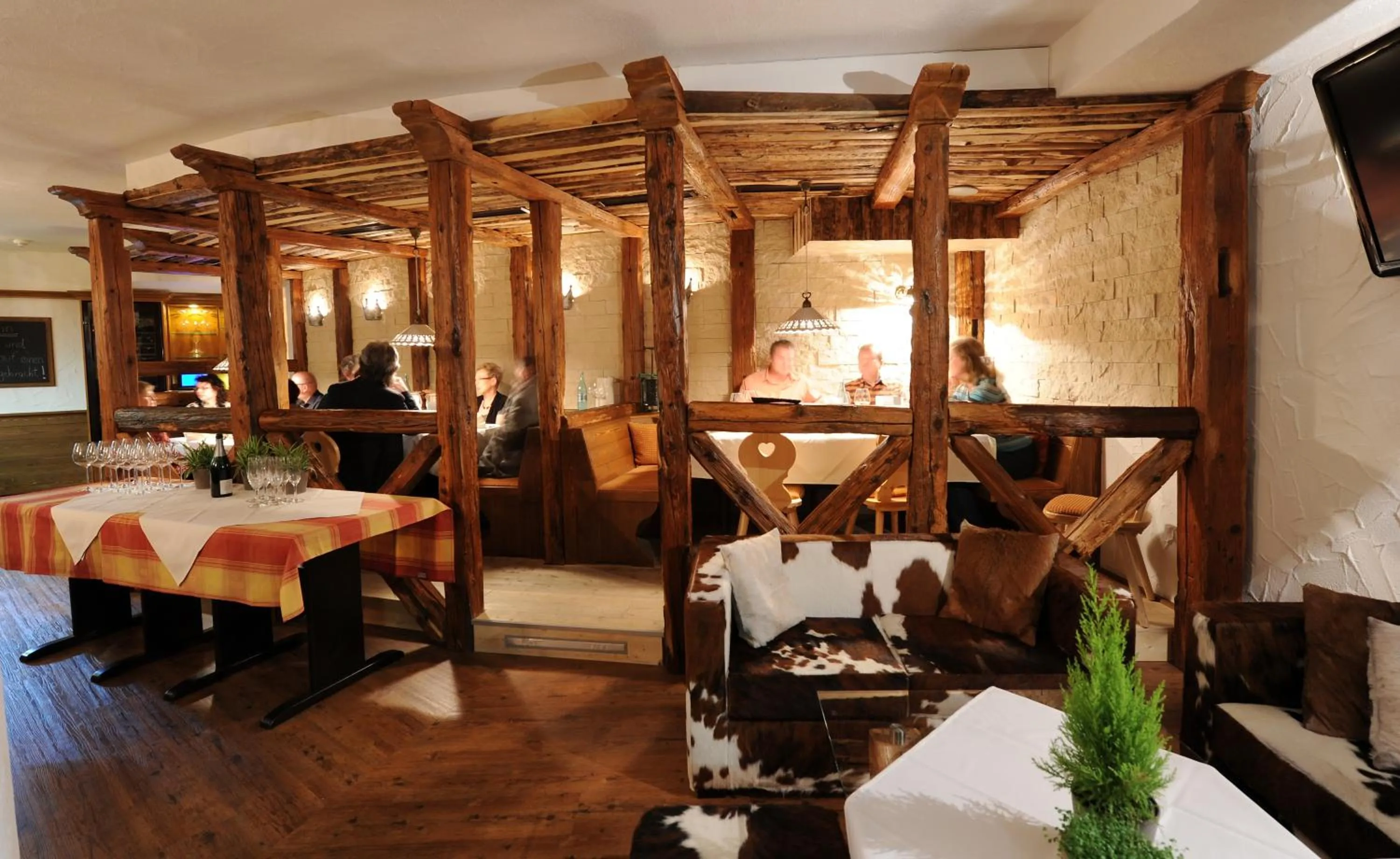 Lounge or bar in Landhotel Gasthof Krone