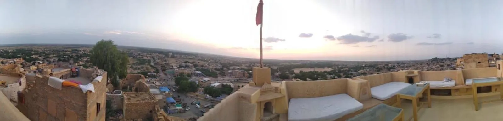 City view in Fort Villa