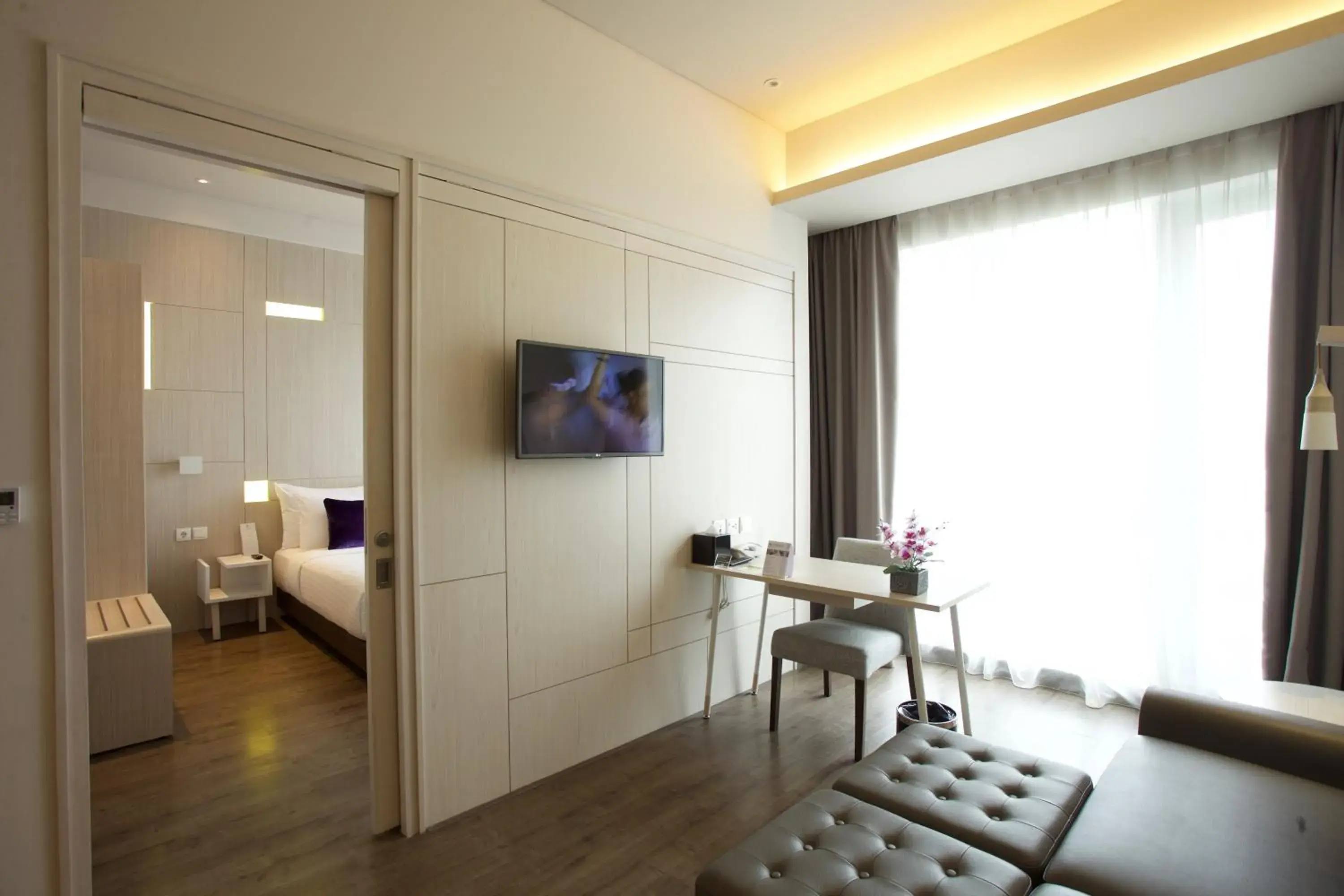 Living room, Bed in Swiss-Belinn Cikarang Living room, Bed in Swiss-Belinn Cikarang