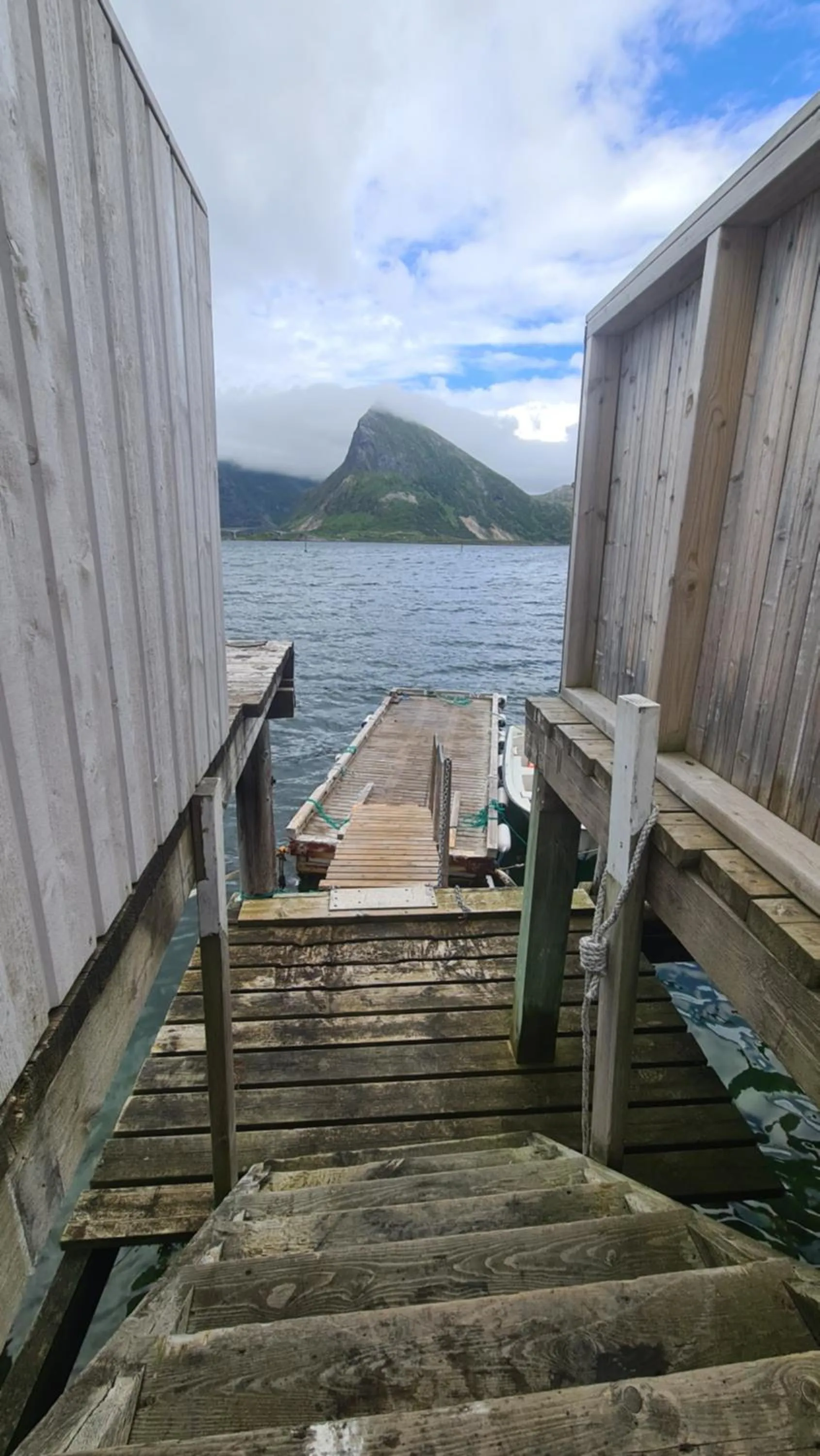 Mountain view in Lydersen Rorbuer Budget Hostel & Private Apartments