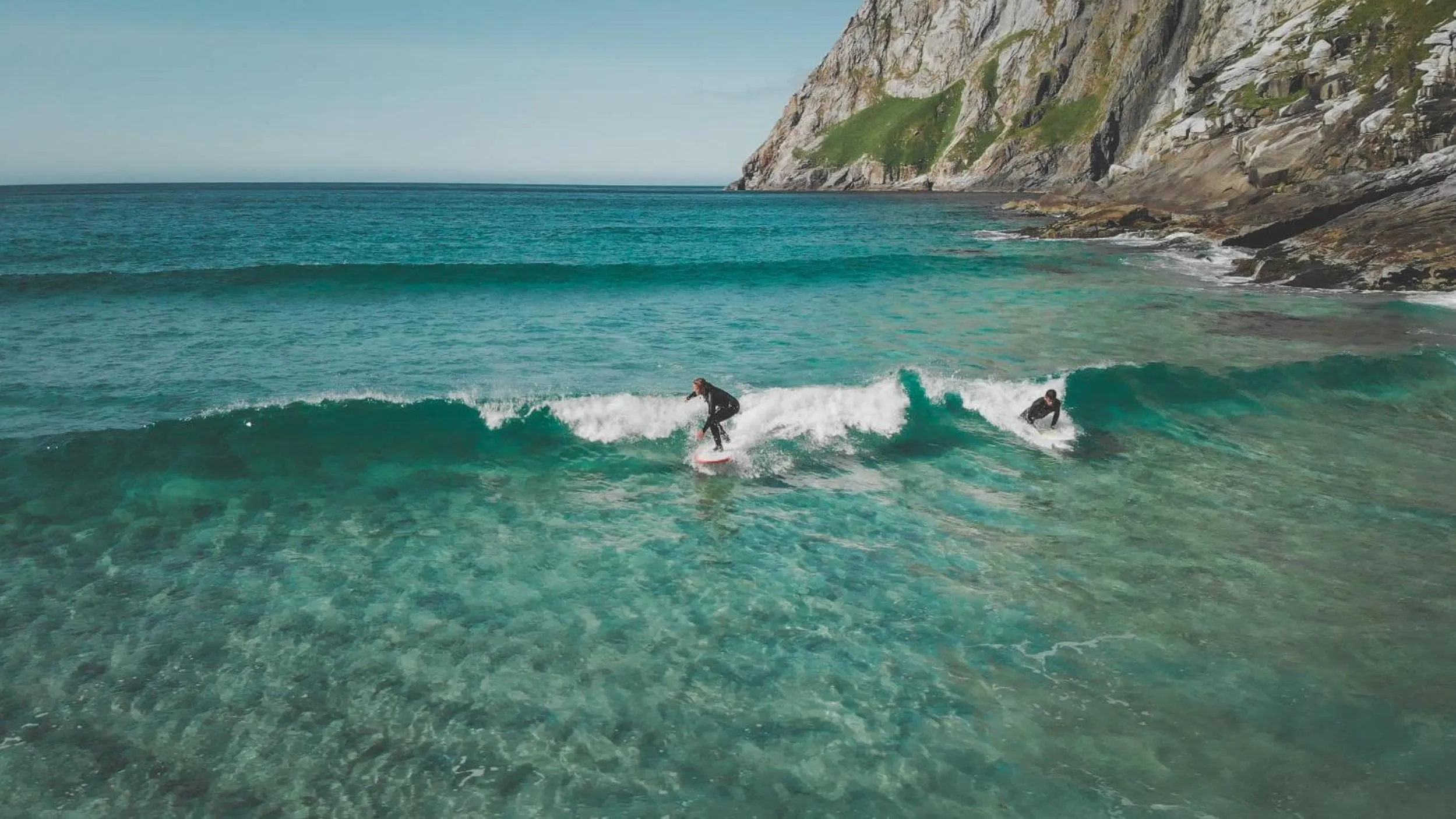 Beach in Lydersen Rorbuer Budget Hostel & Private Apartments