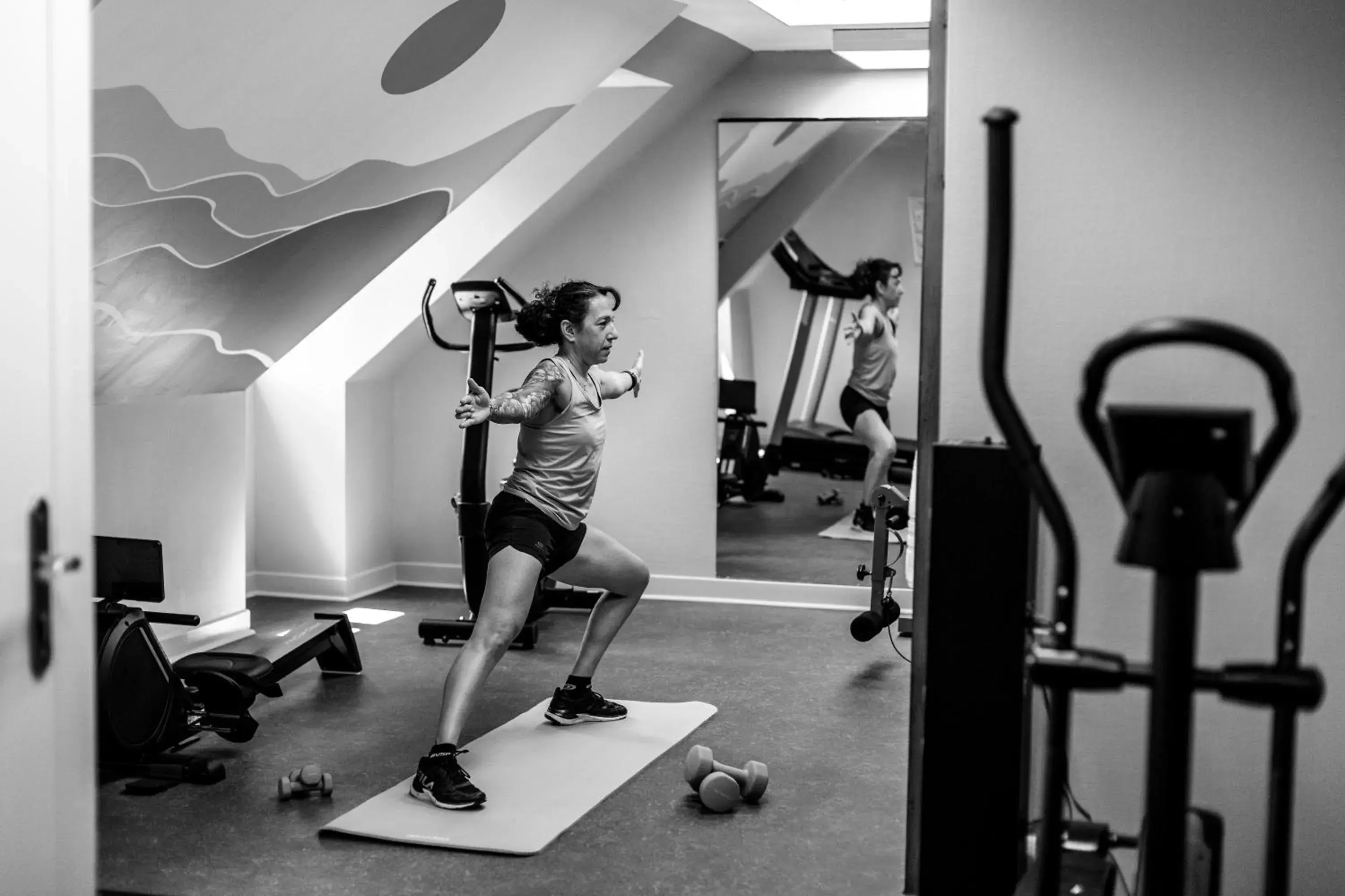 Fitness centre/facilities in Best Western Le Pont d'Or Fitness centre/facilities in Best Western Le Pont d'Or