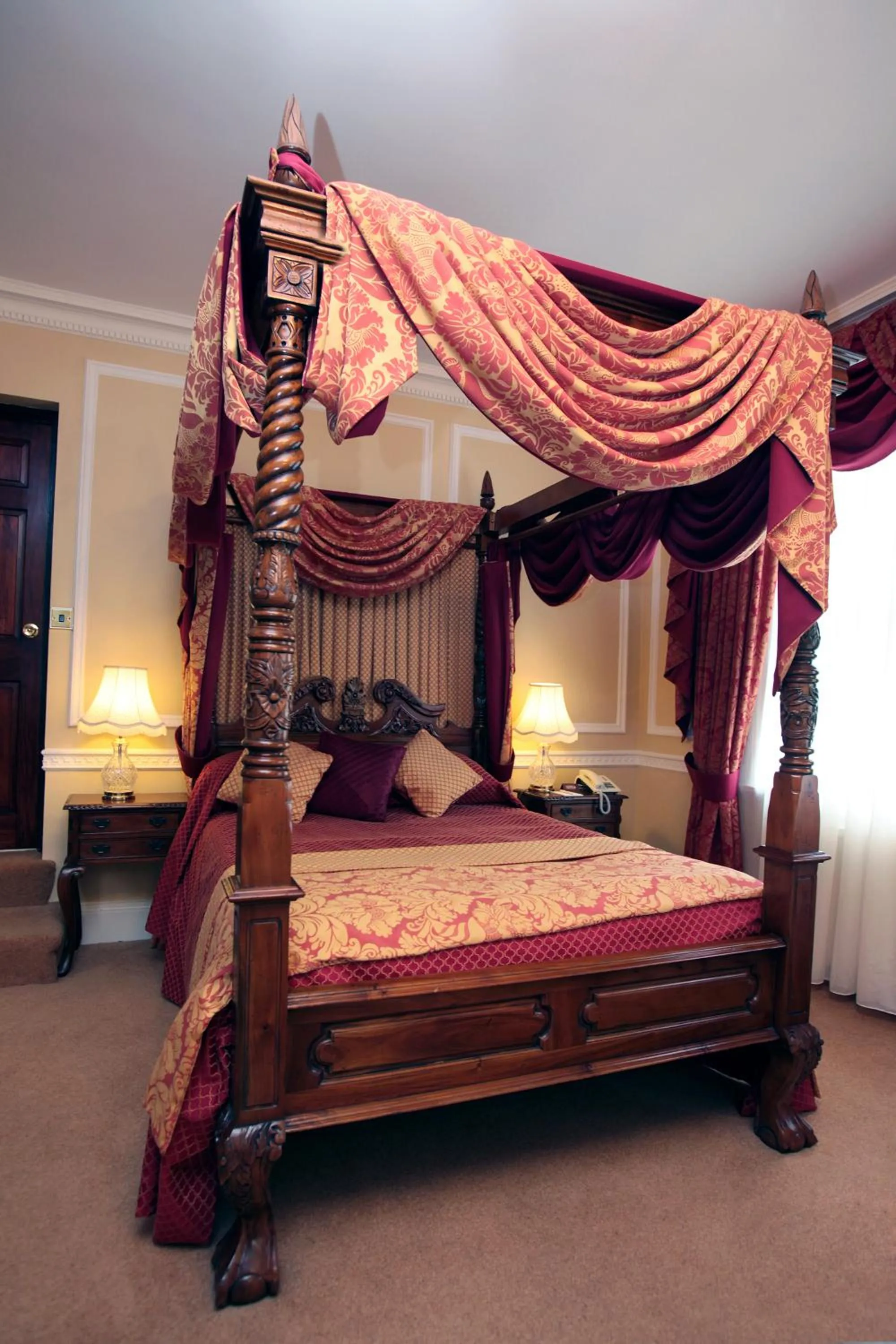 Bed in The Old Palace Lodge