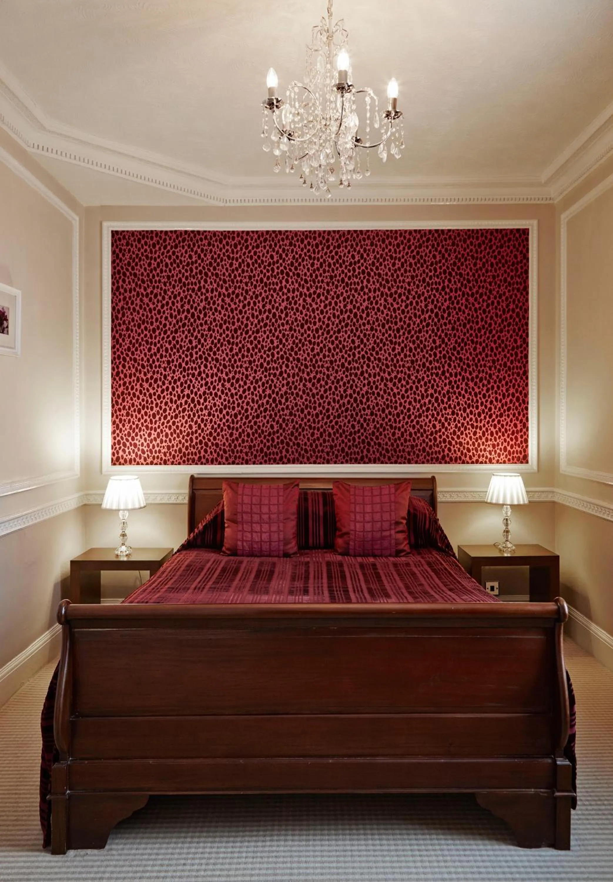 Bed in The Old Palace Lodge