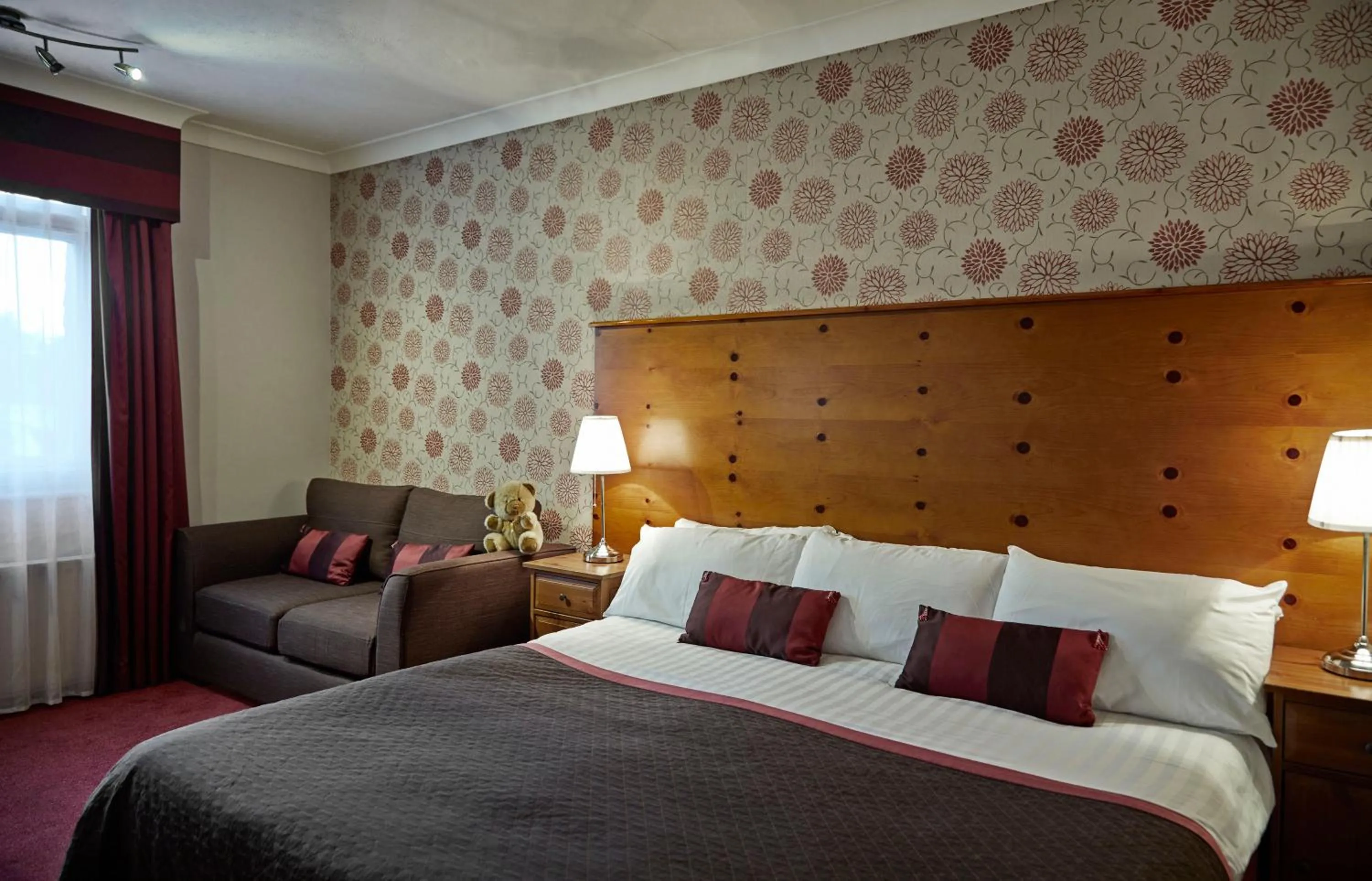 Bed in The Old Palace Lodge