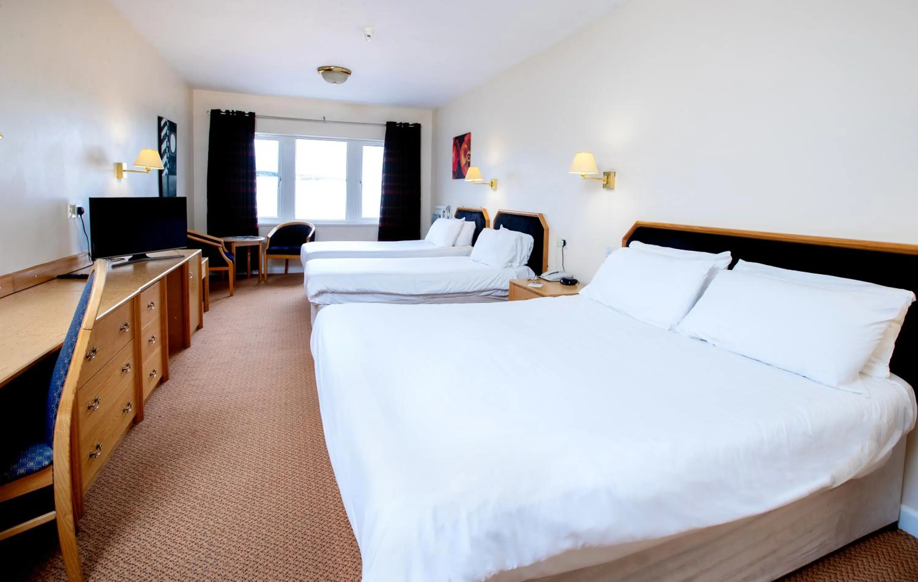 Bedroom, Bed in Skipton Hotel - formerly known as Hotel Rendezvous-Skipton