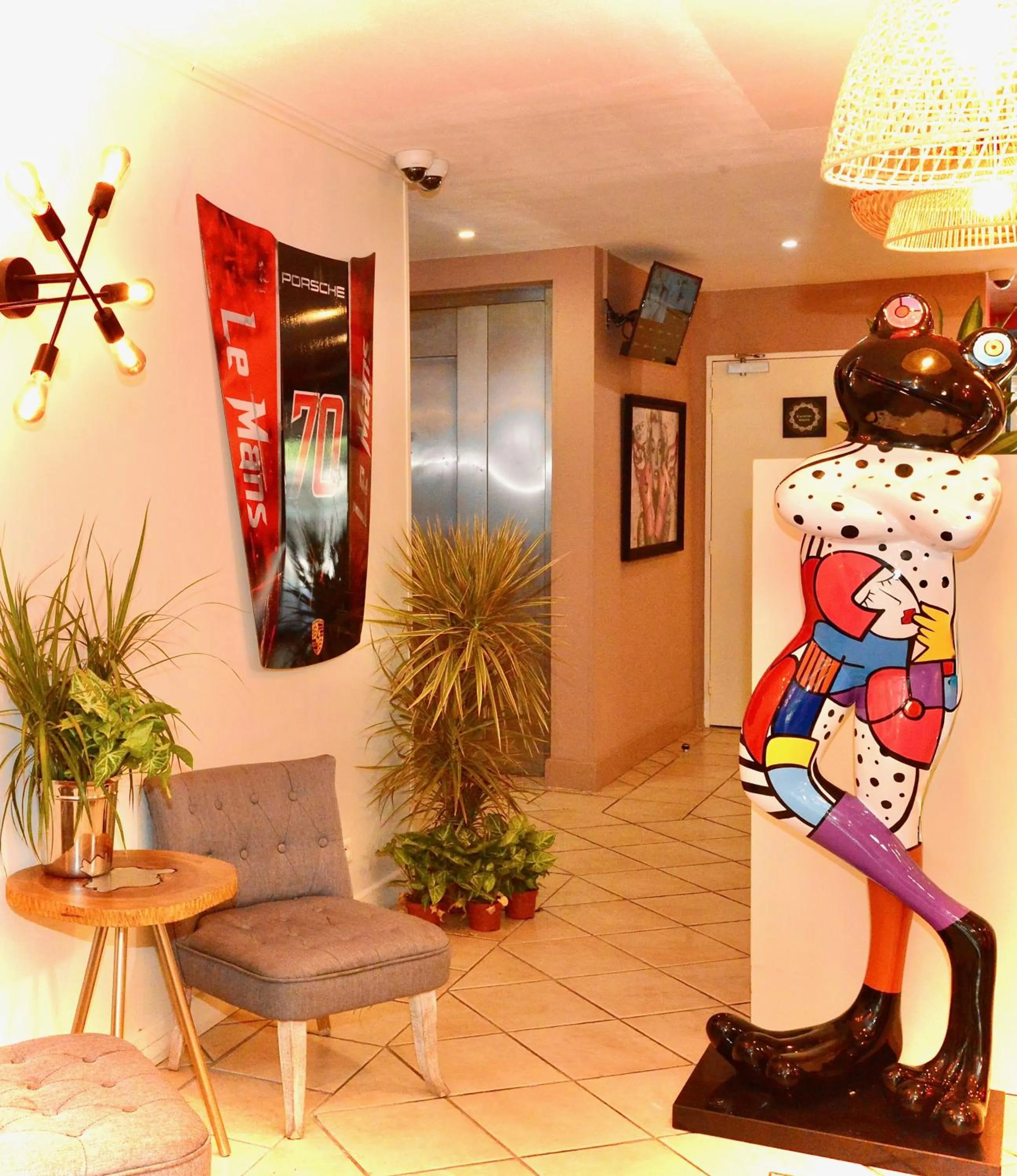 Living room in Best Western Gemenos Villa Florette