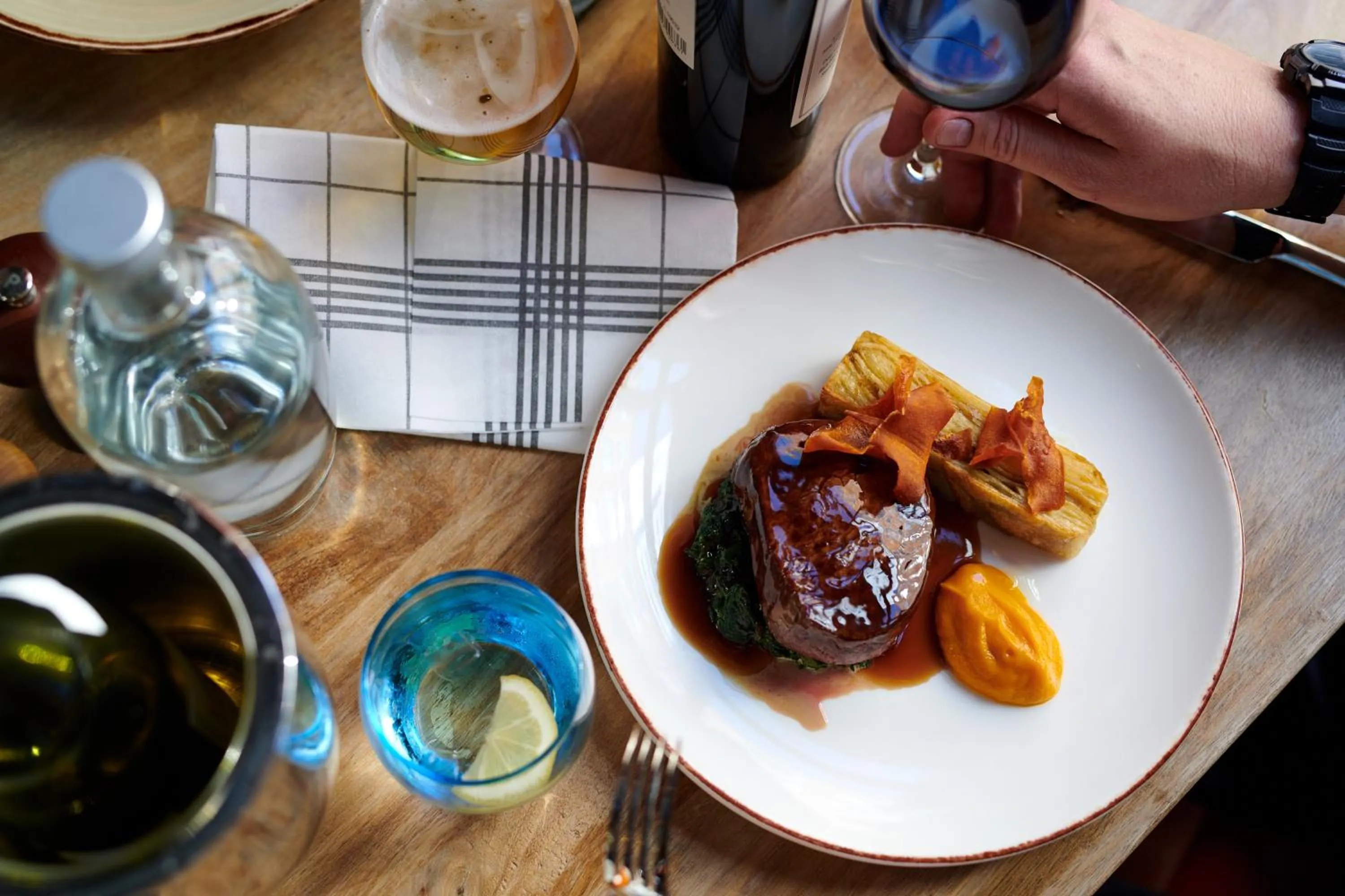 Food close-up in The Chamberlain