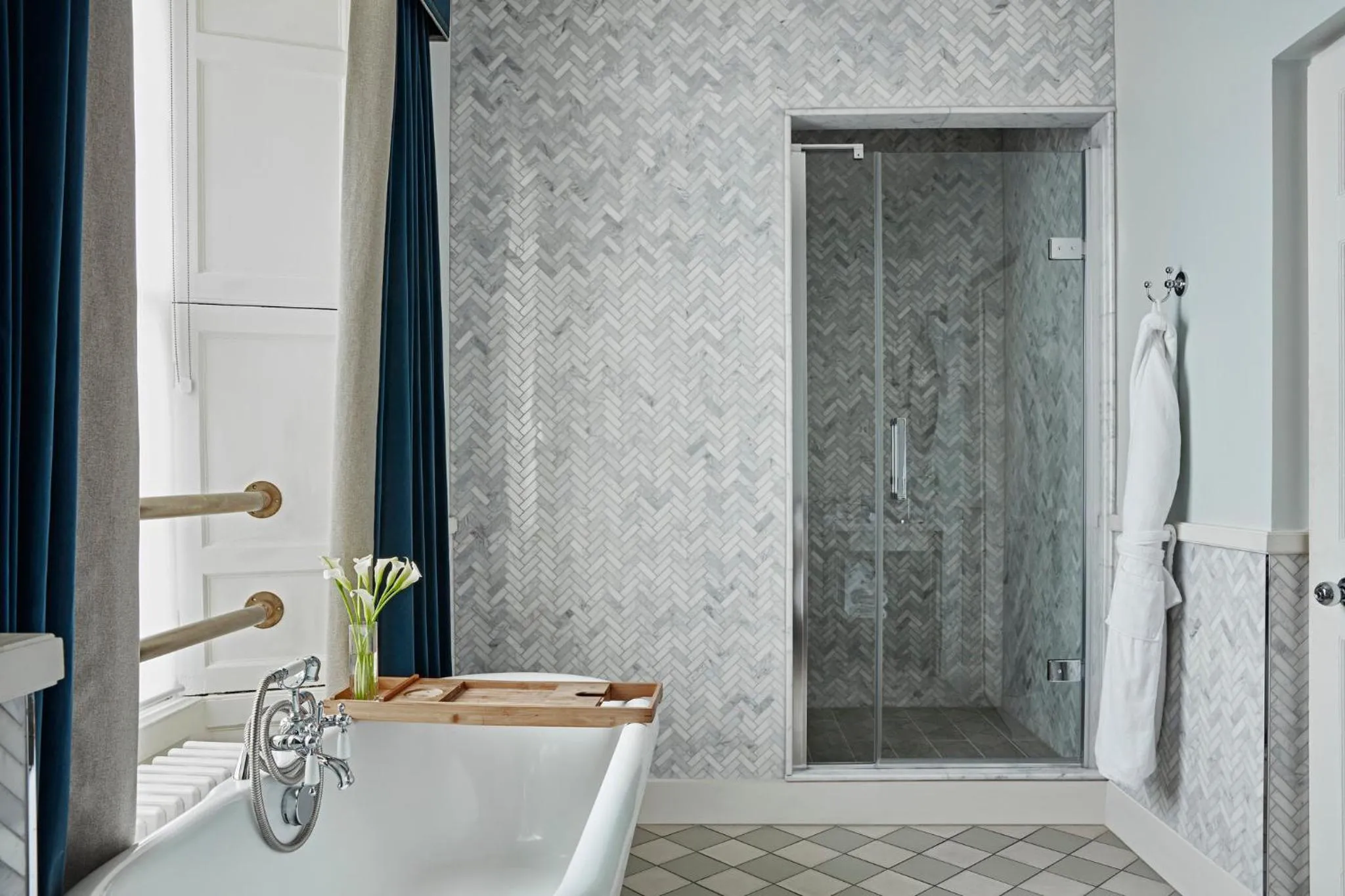 Bathroom in Kimpton Charlotte Square by IHG