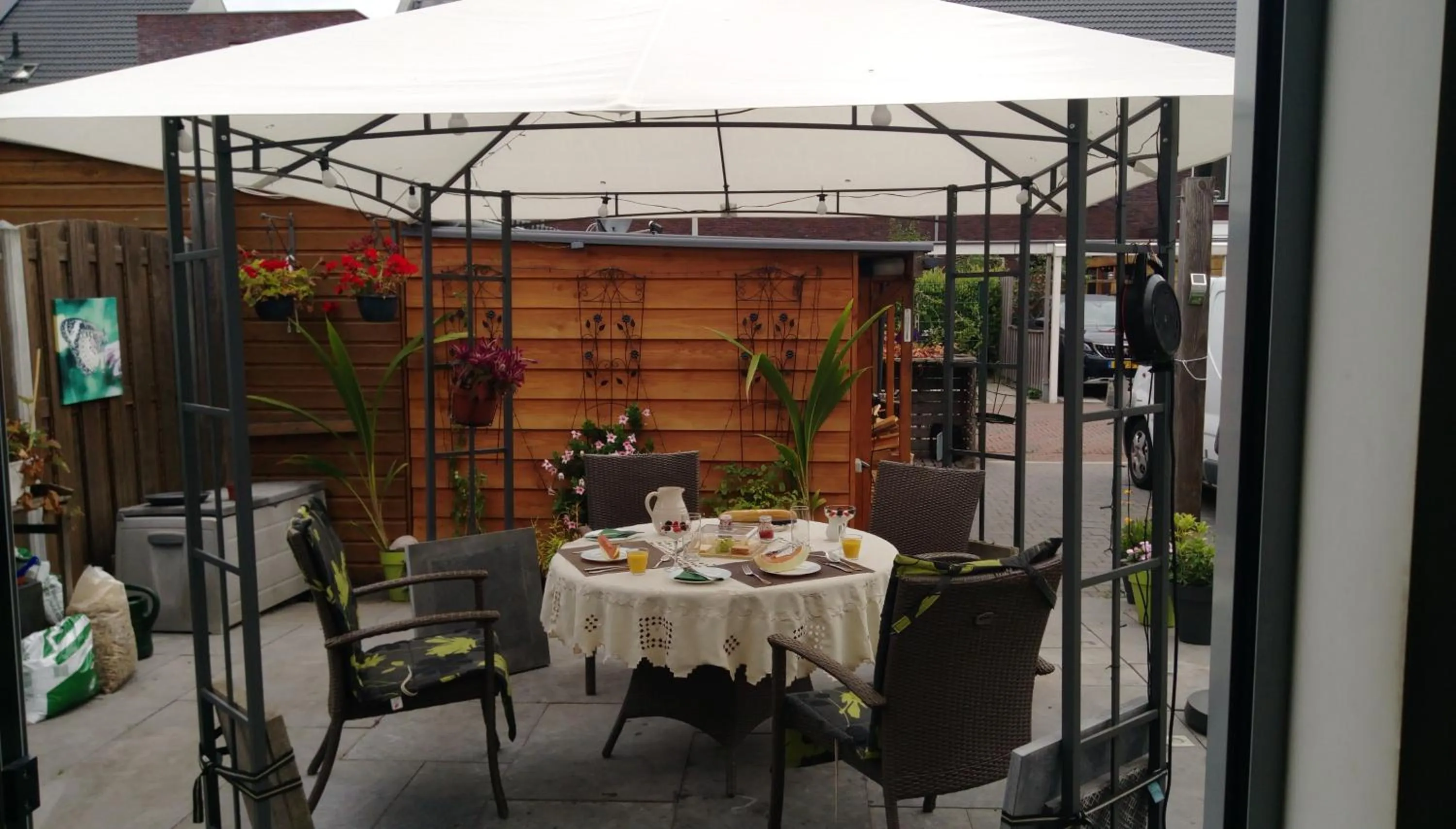 Balcony/Terrace in Bon Bed & Breakfast