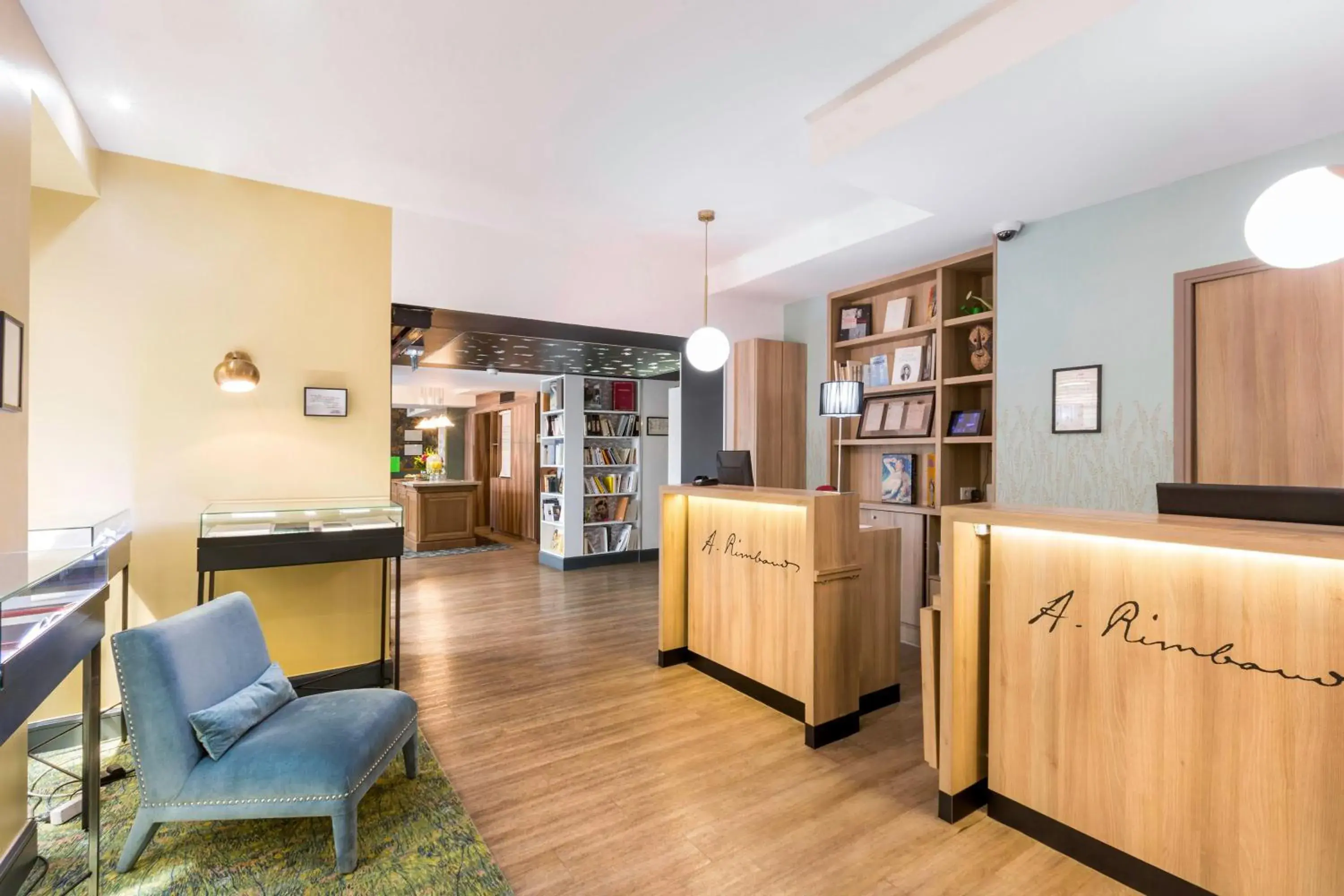 Lobby or reception in Hôtel Littéraire Arthur Rimbaud, BW Signature Collection Lobby or reception in Hôtel Littéraire Arthur Rimbaud, BW Signature Collection