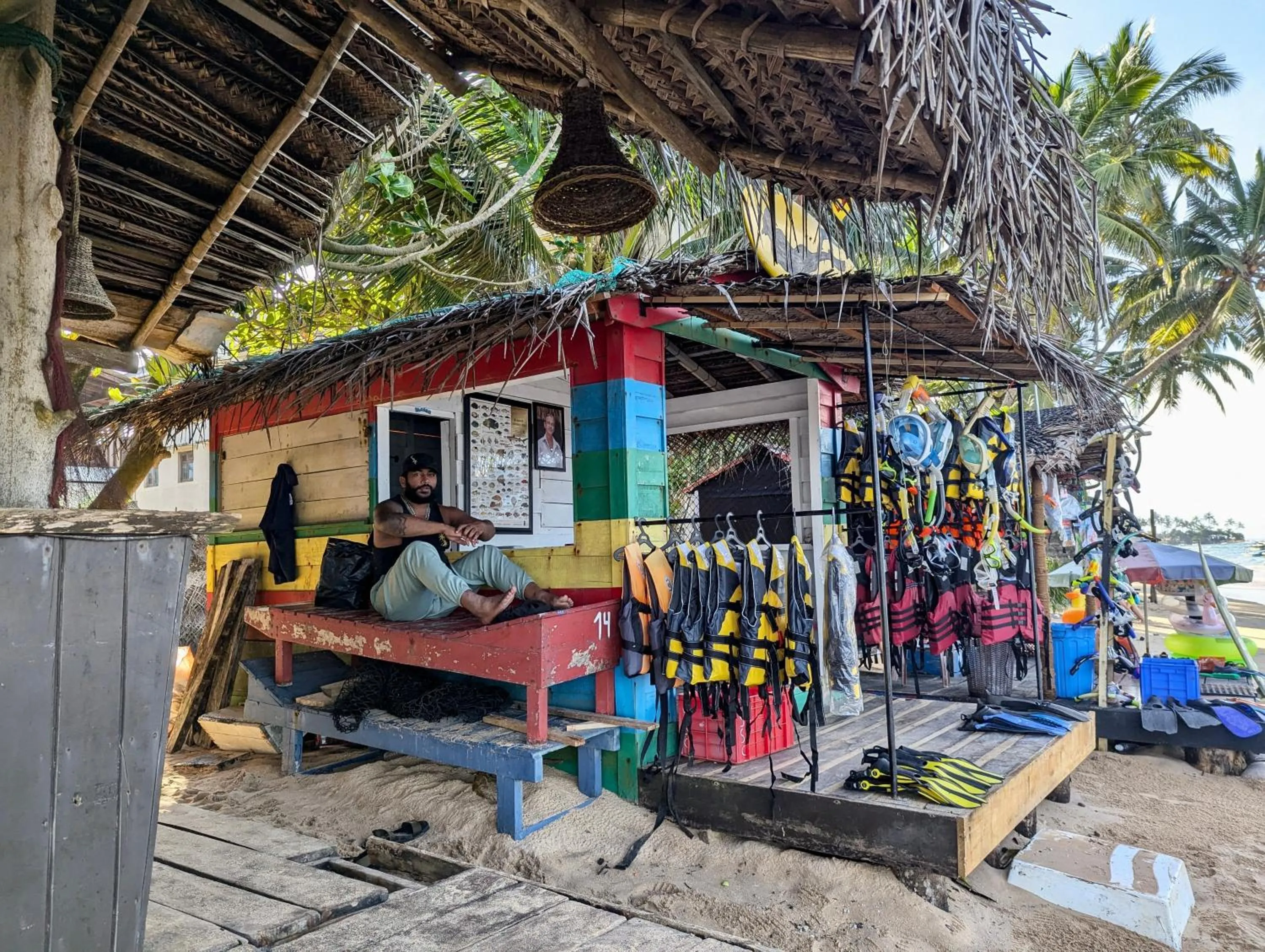 Beach in Bliss Apartment Hikkaduwa