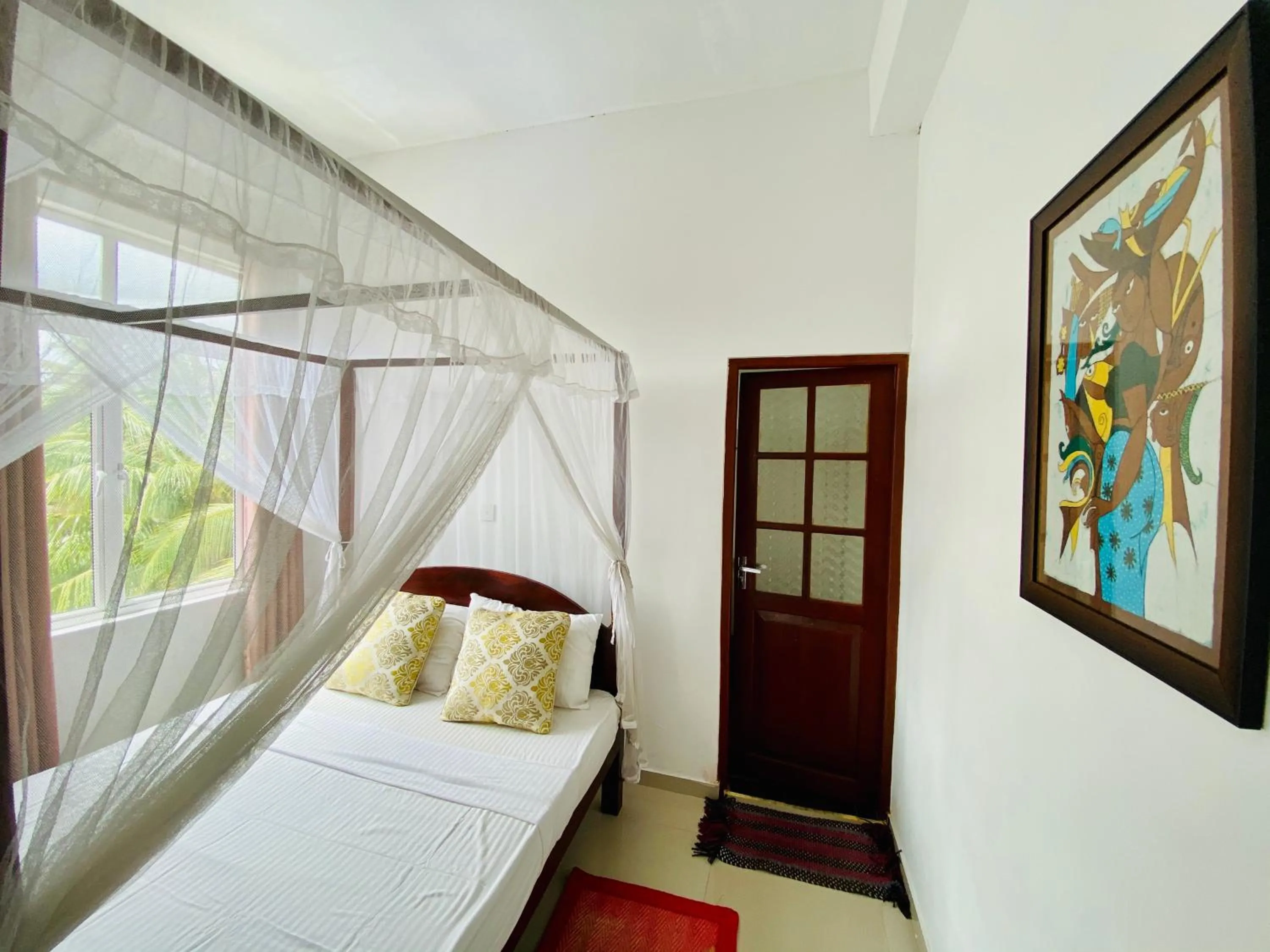 Bedroom, Bed in Bliss Apartment Hikkaduwa