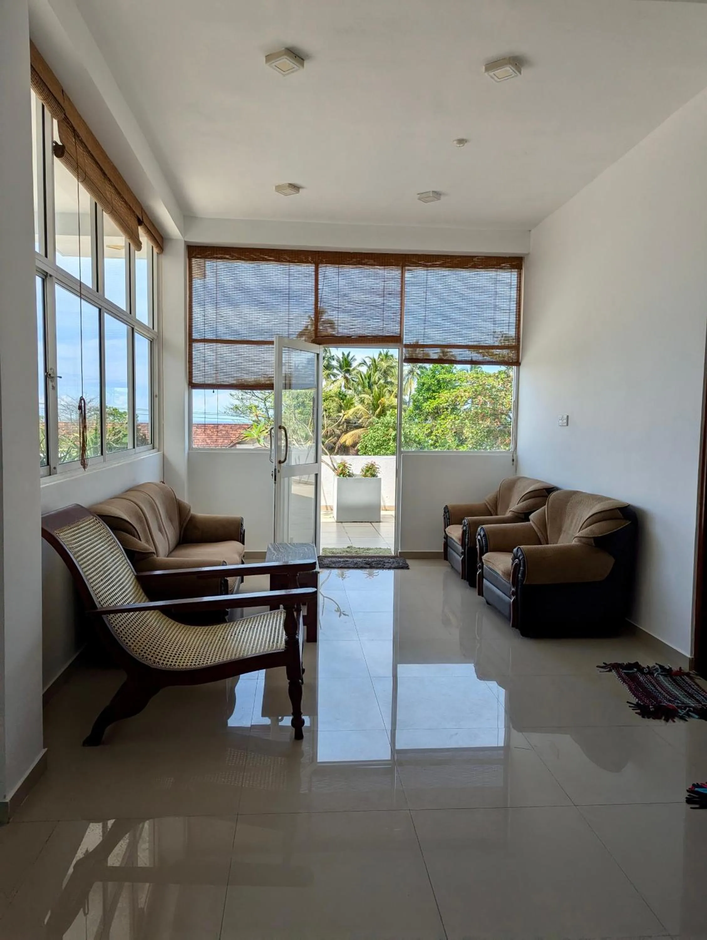 Living room in Bliss Apartment Hikkaduwa