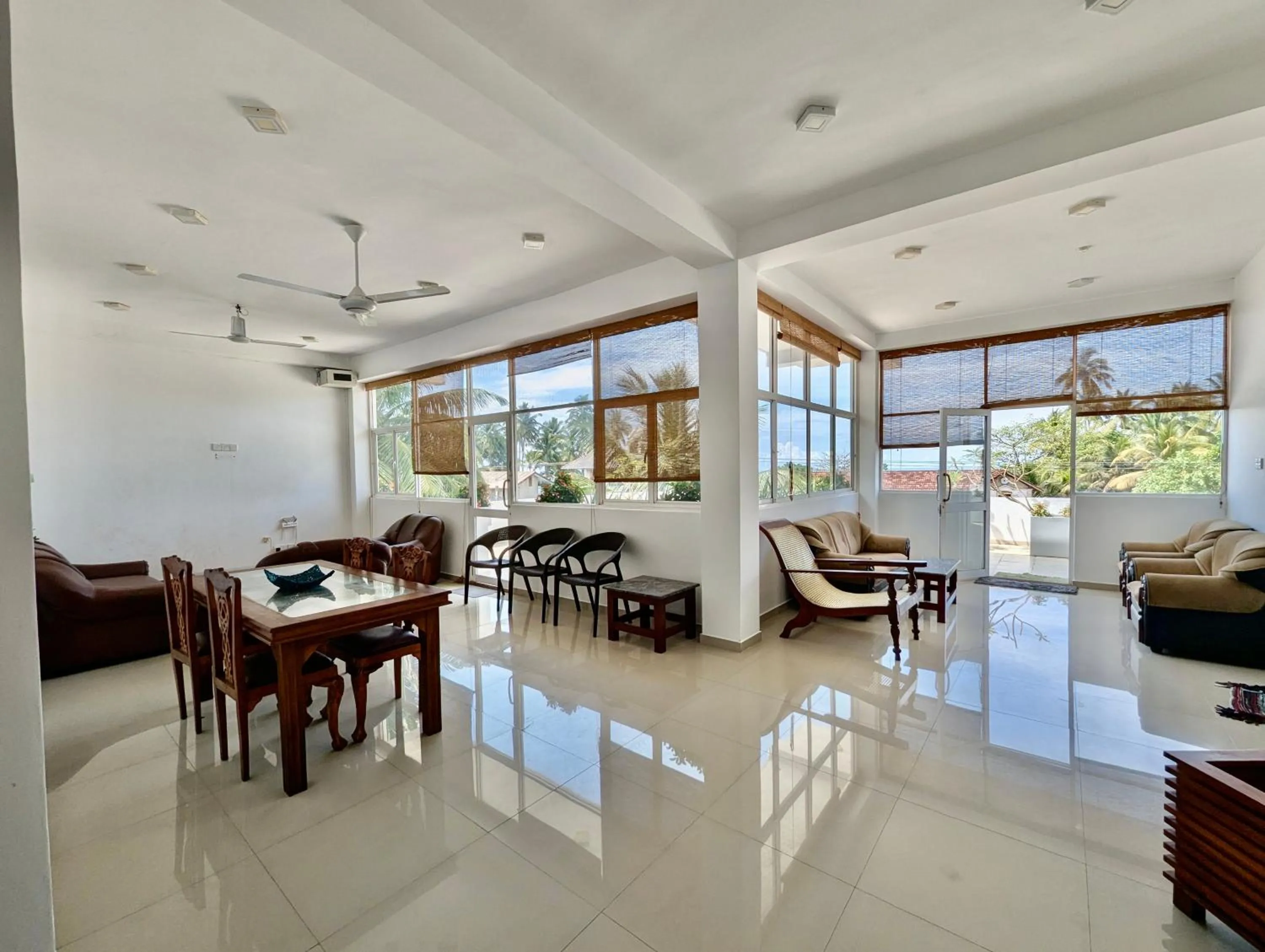 Living room in Bliss Apartment Hikkaduwa