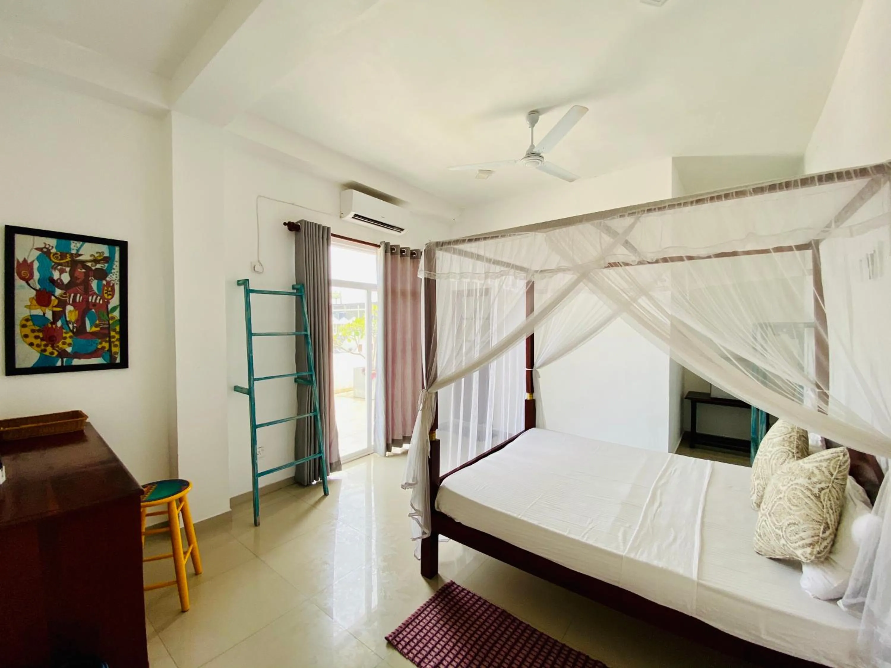 Bedroom, Bed in Bliss Apartment Hikkaduwa