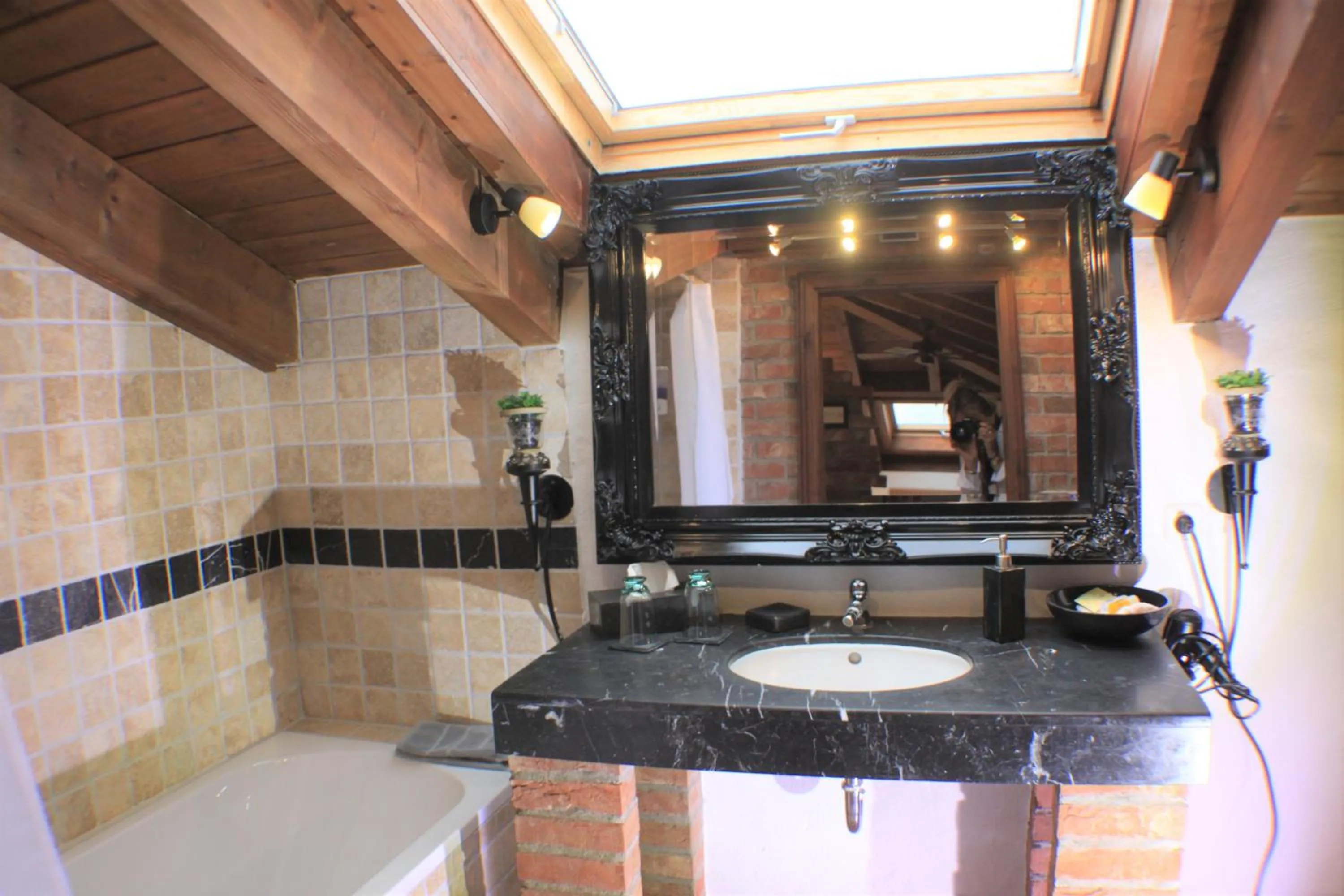 Bathroom in Hazienda Apartmenthotel - Für ein paar Tage oder monatelang