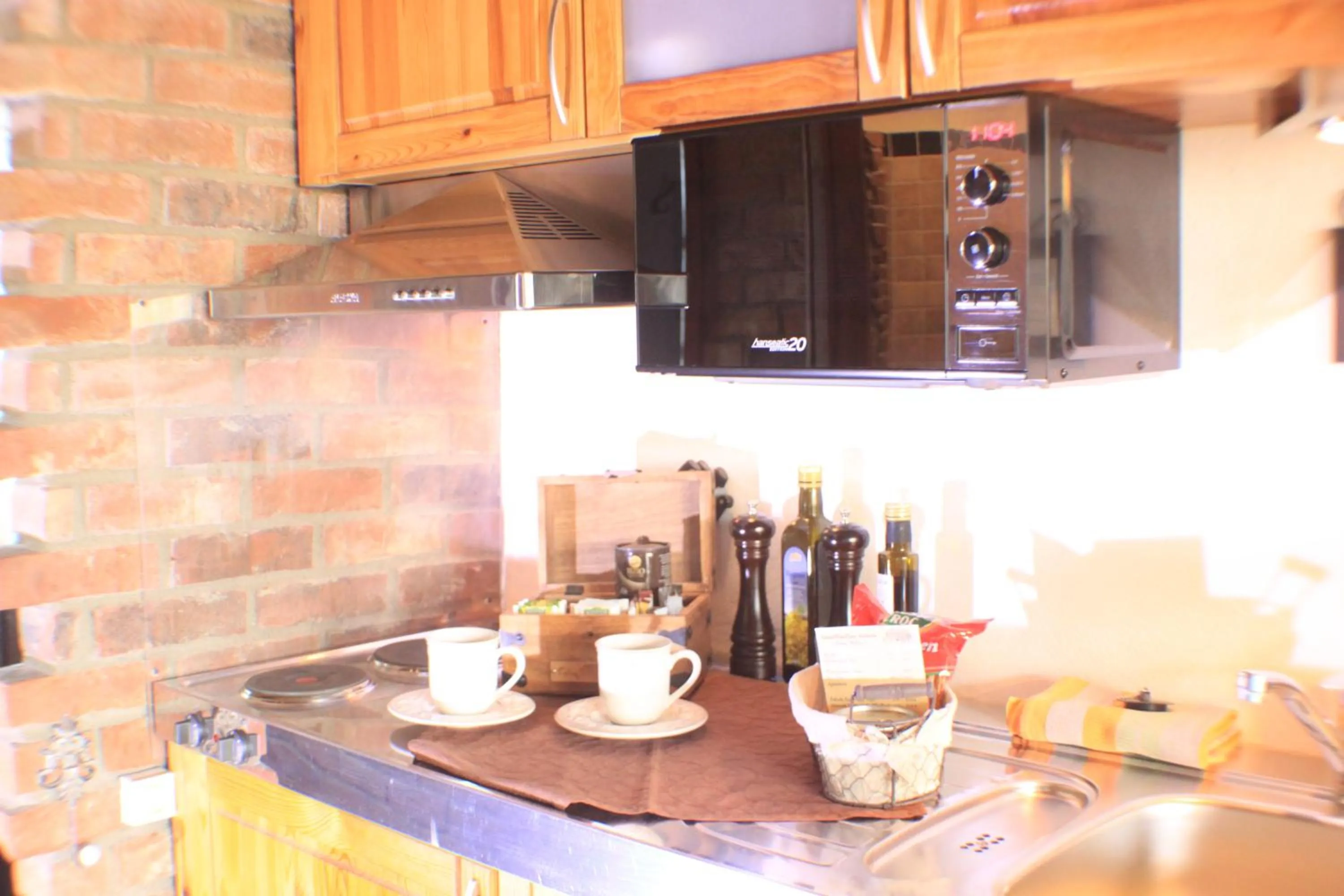 Coffee/tea facilities in Hazienda Apartmenthotel - Für ein paar Tage oder monatelang