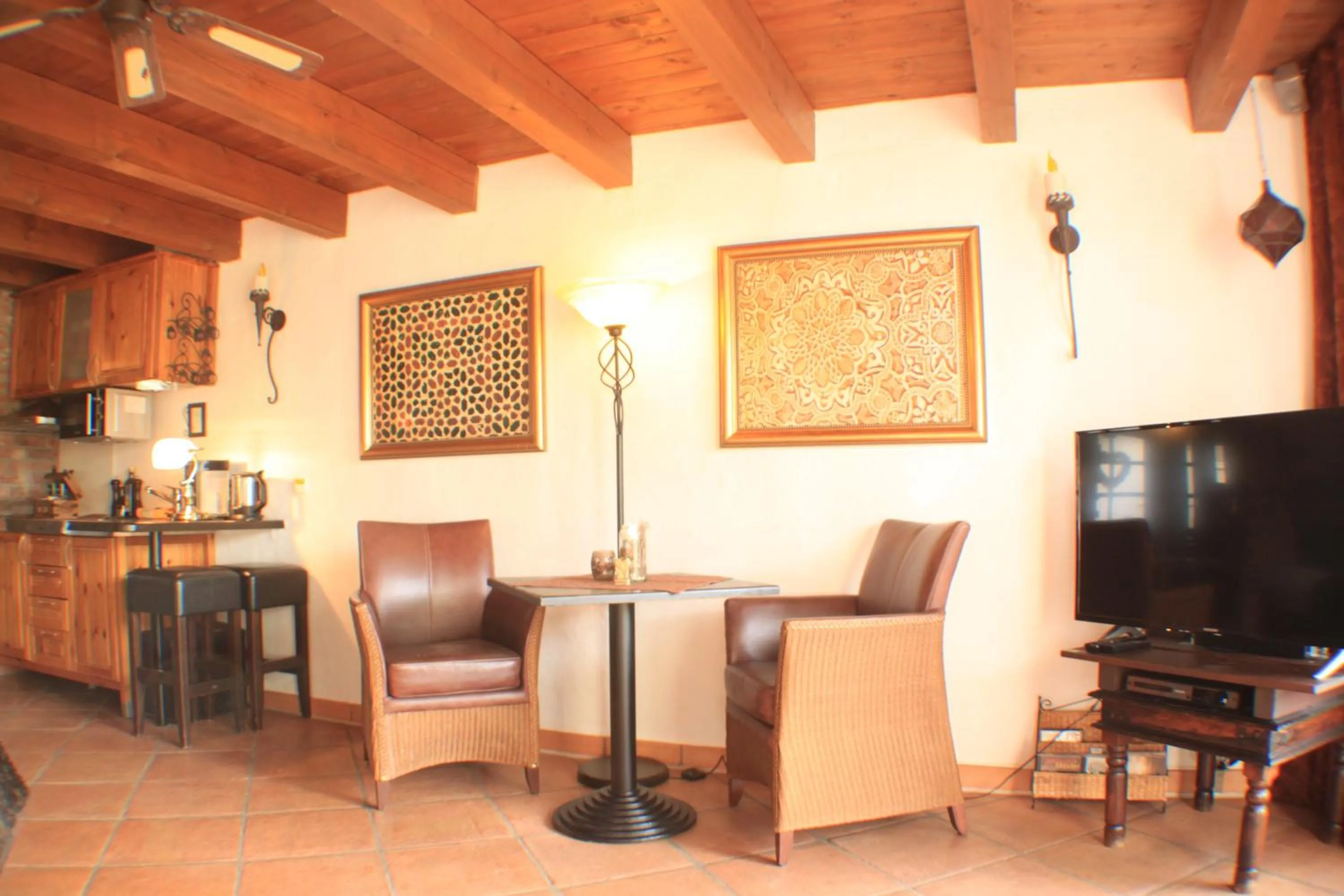 Seating area in Hazienda Apartmenthotel - Für ein paar Tage oder monatelang