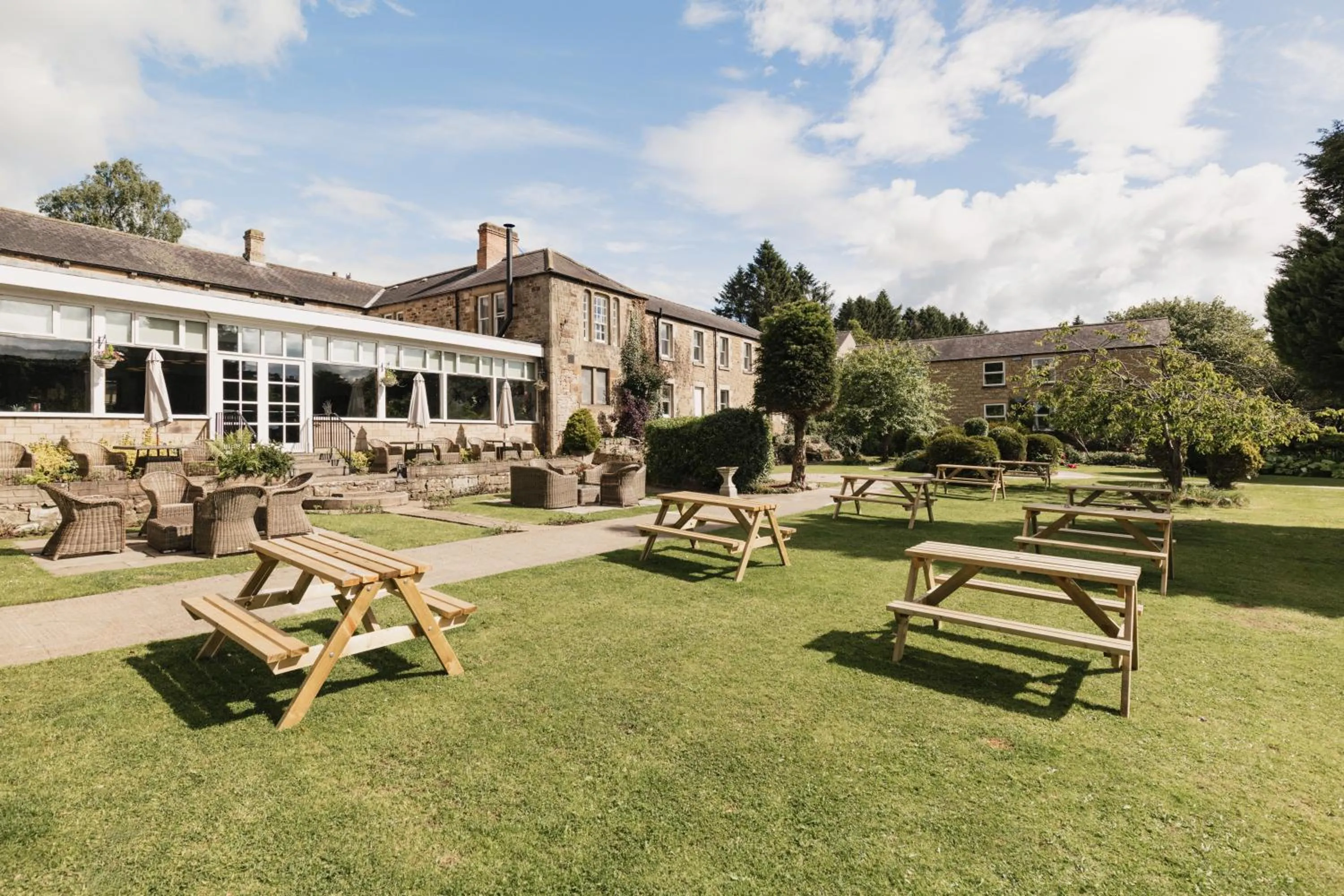 Property building in George Hotel