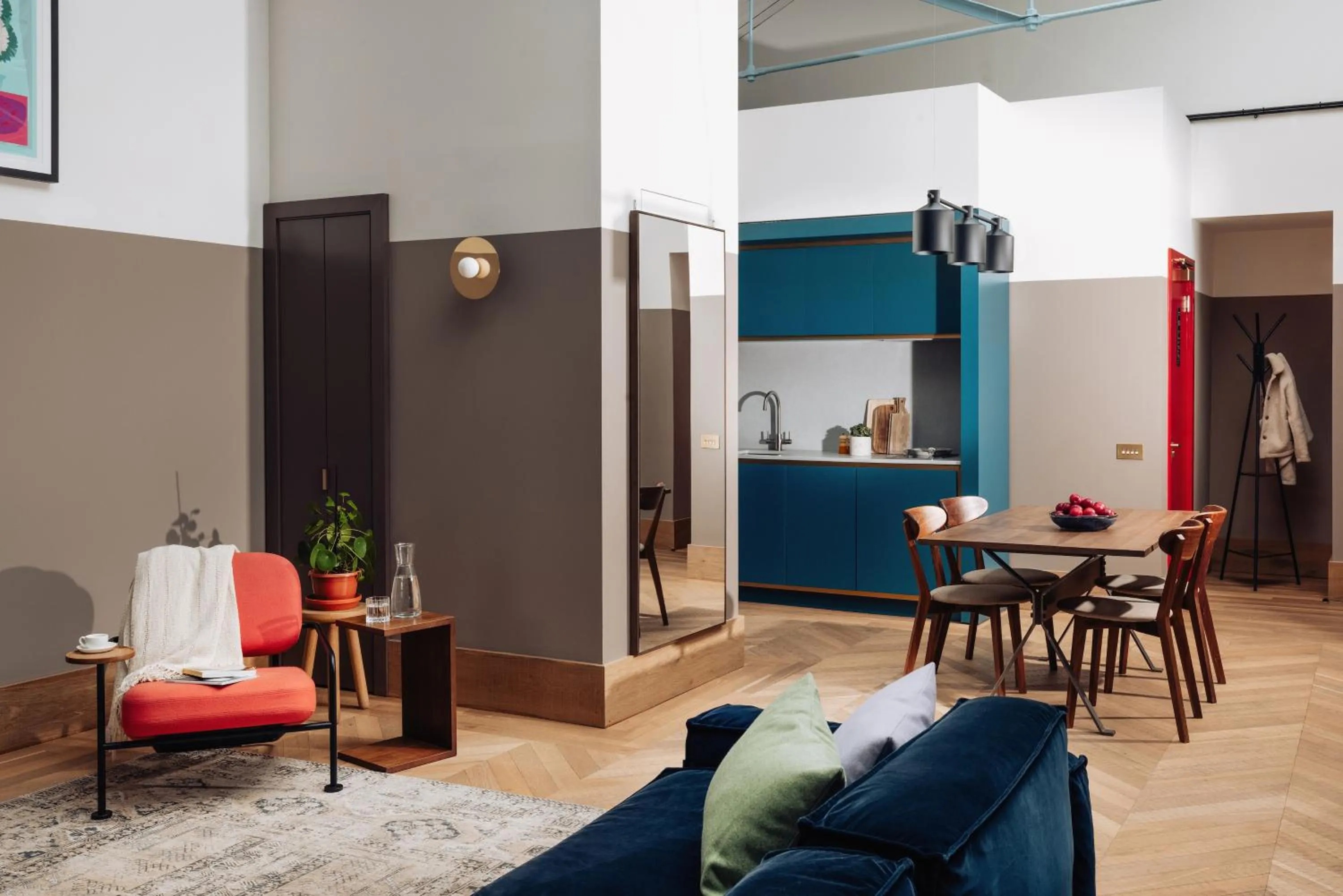 Living room in Native Manchester