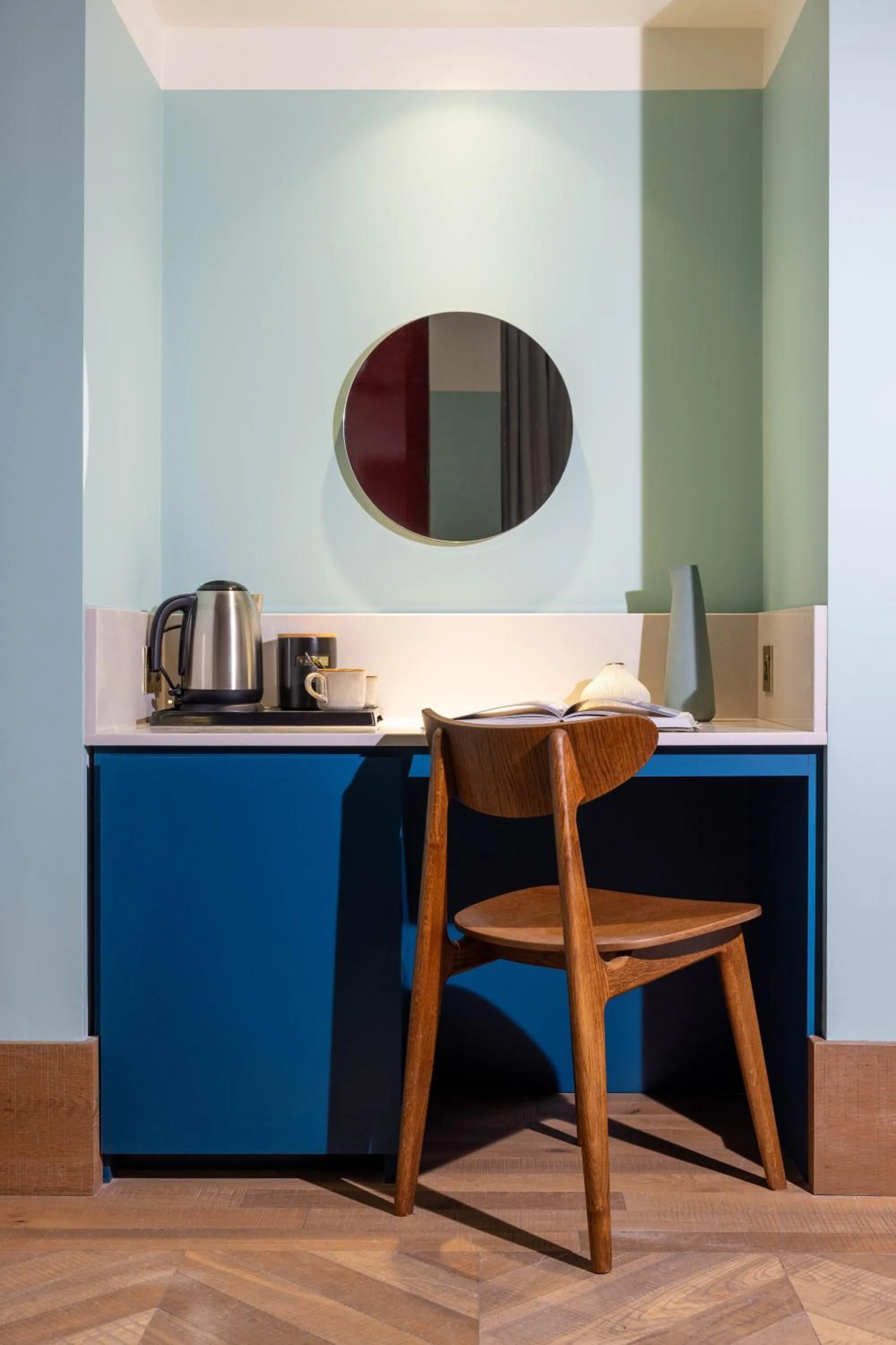 Seating area in Native Manchester