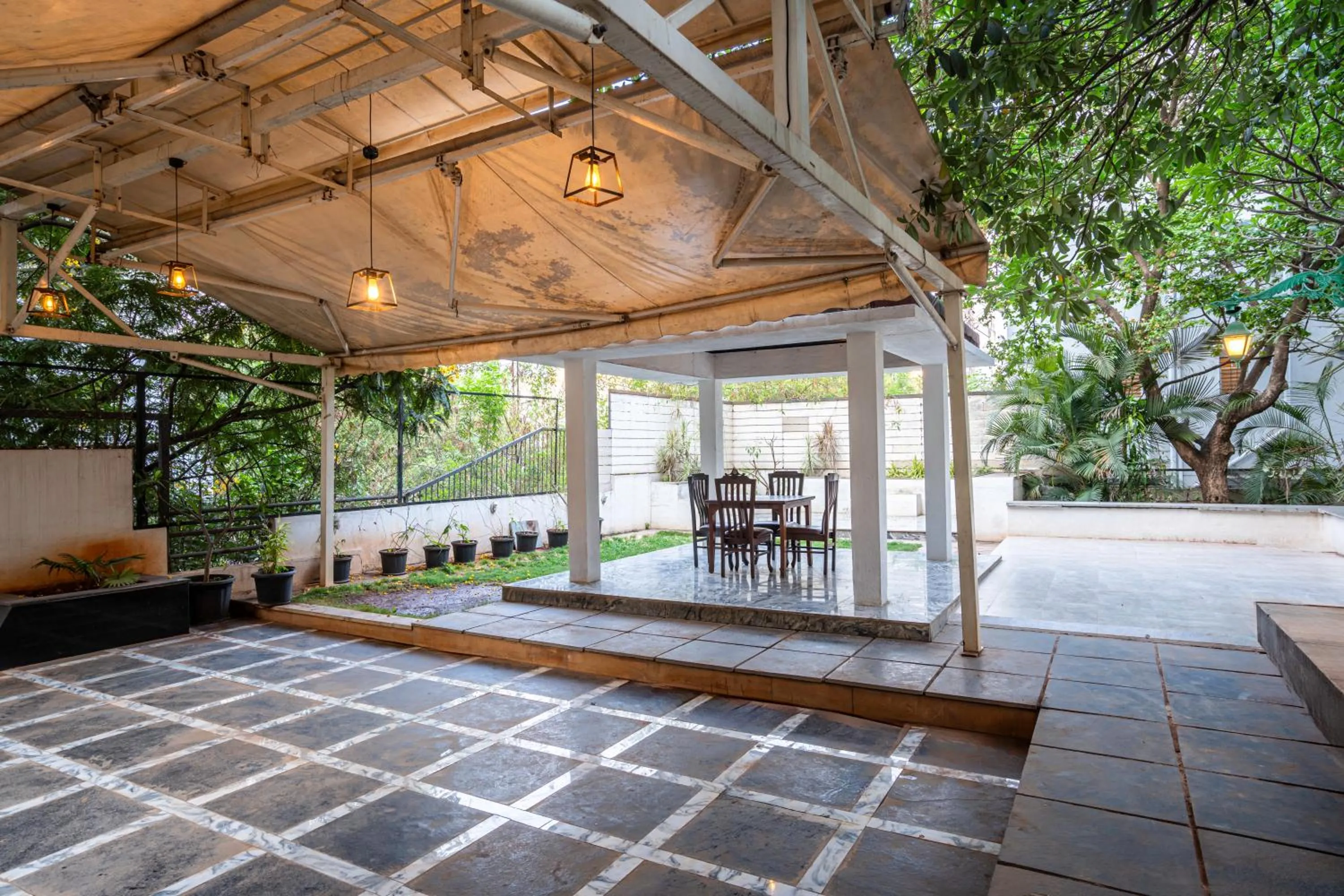 Patio in StayBird - Icon Bliss, An Apartment Hotel, Kharadi