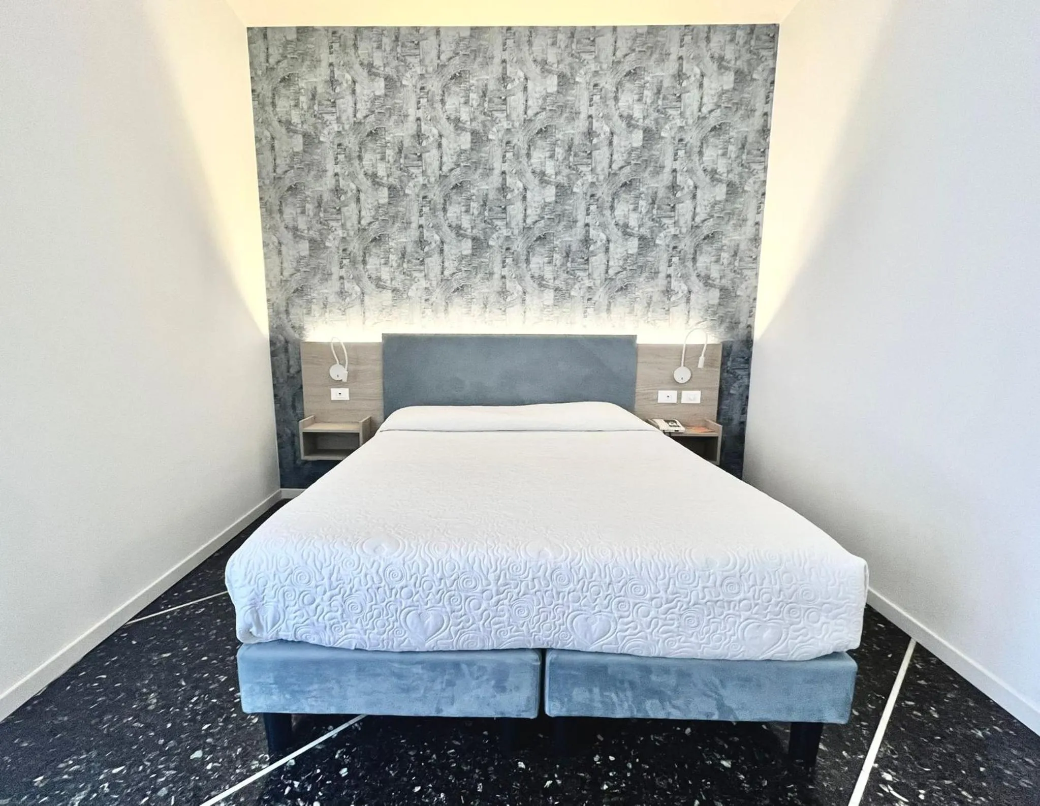 Bed in Hotel Al Capo