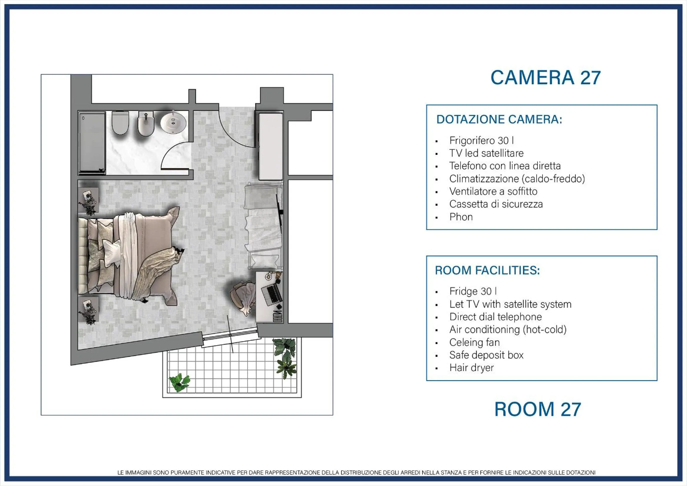 Photo of the whole room in Hotel Al Capo