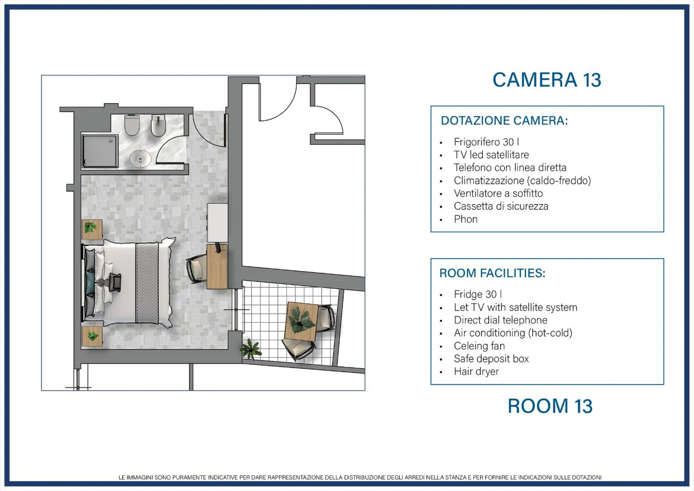 Photo of the whole room in Hotel Al Capo