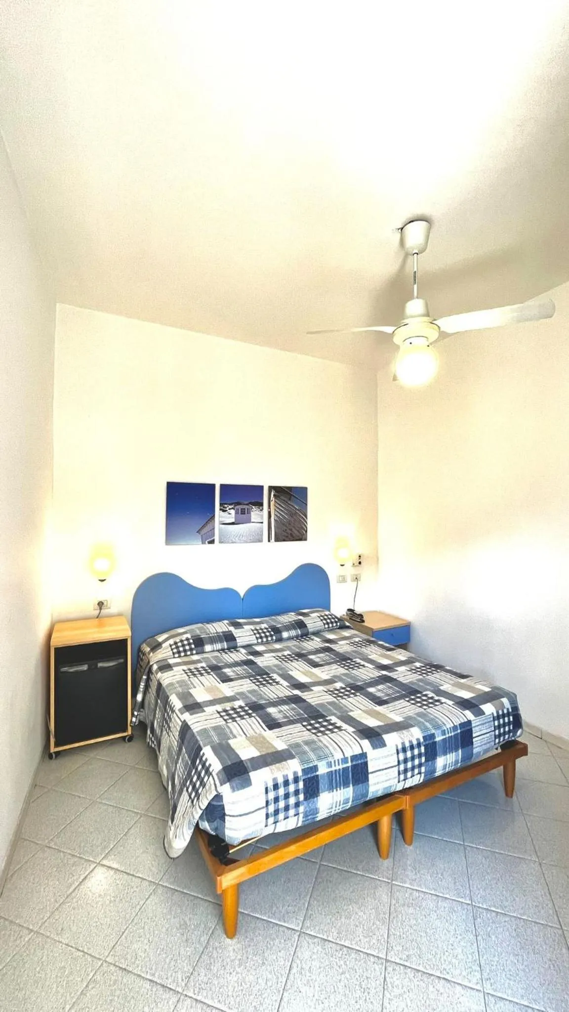 Bed in Hotel Al Capo