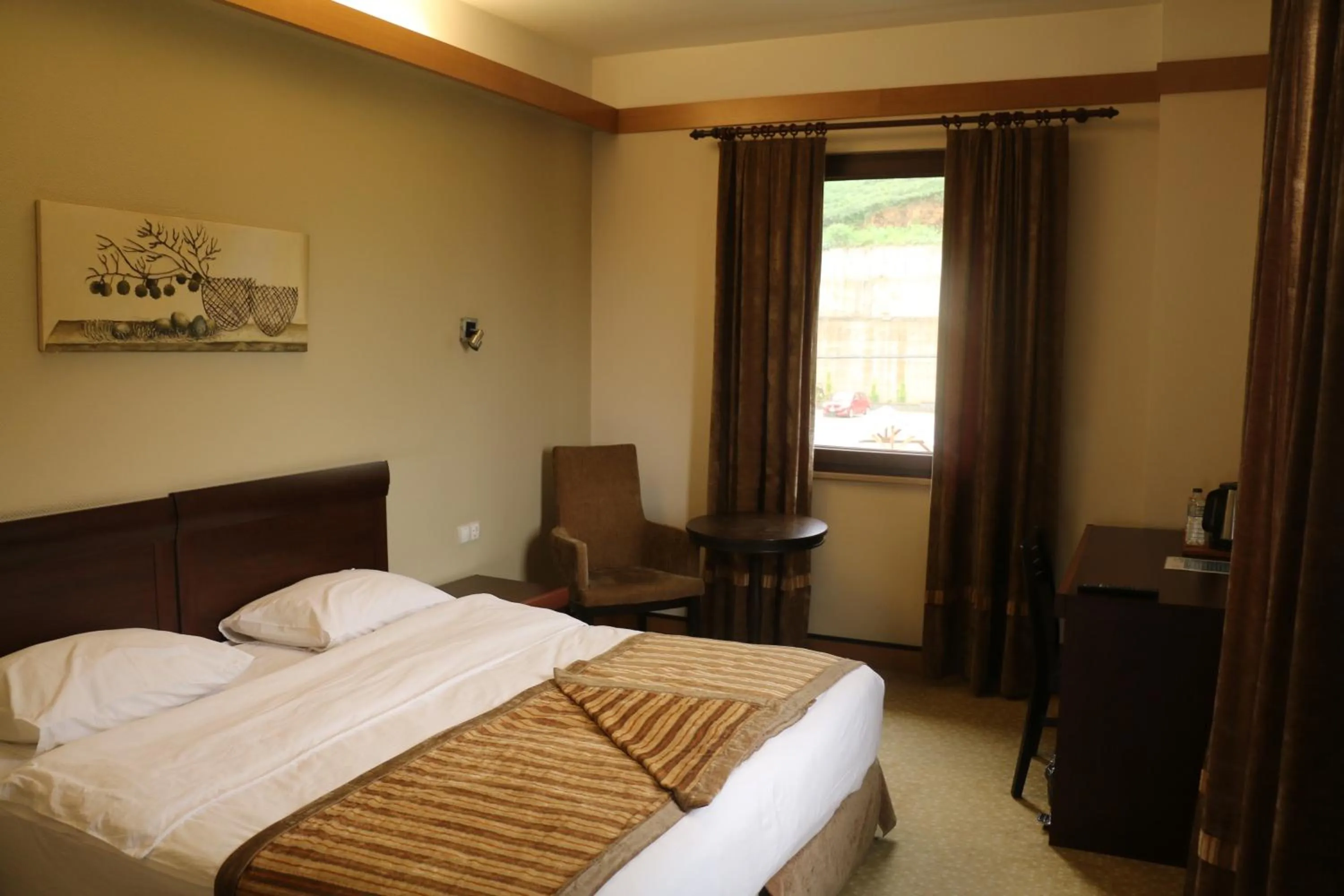 Bed in Hotel Lazlakar