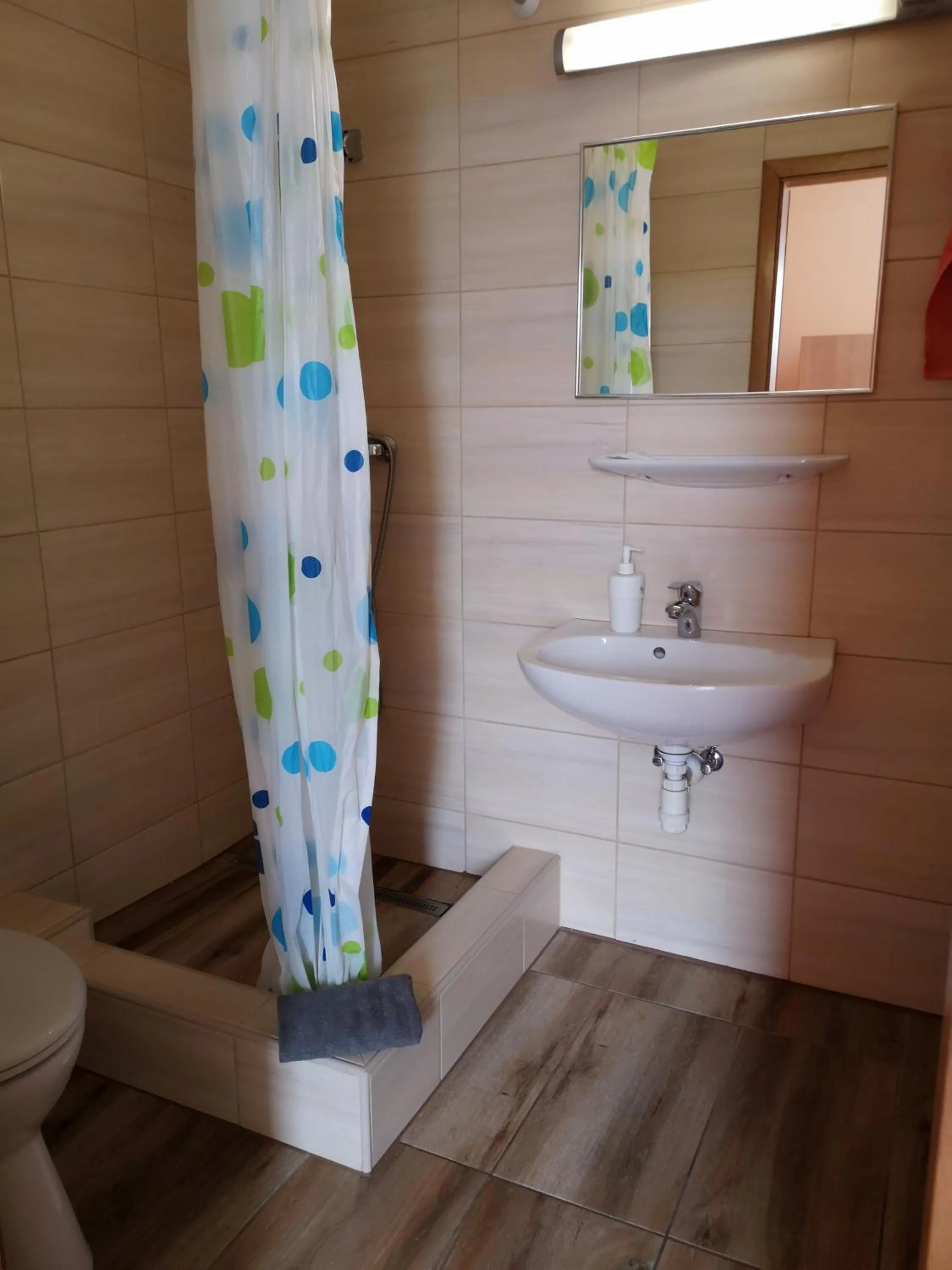 Shower in Hotel Amarillis