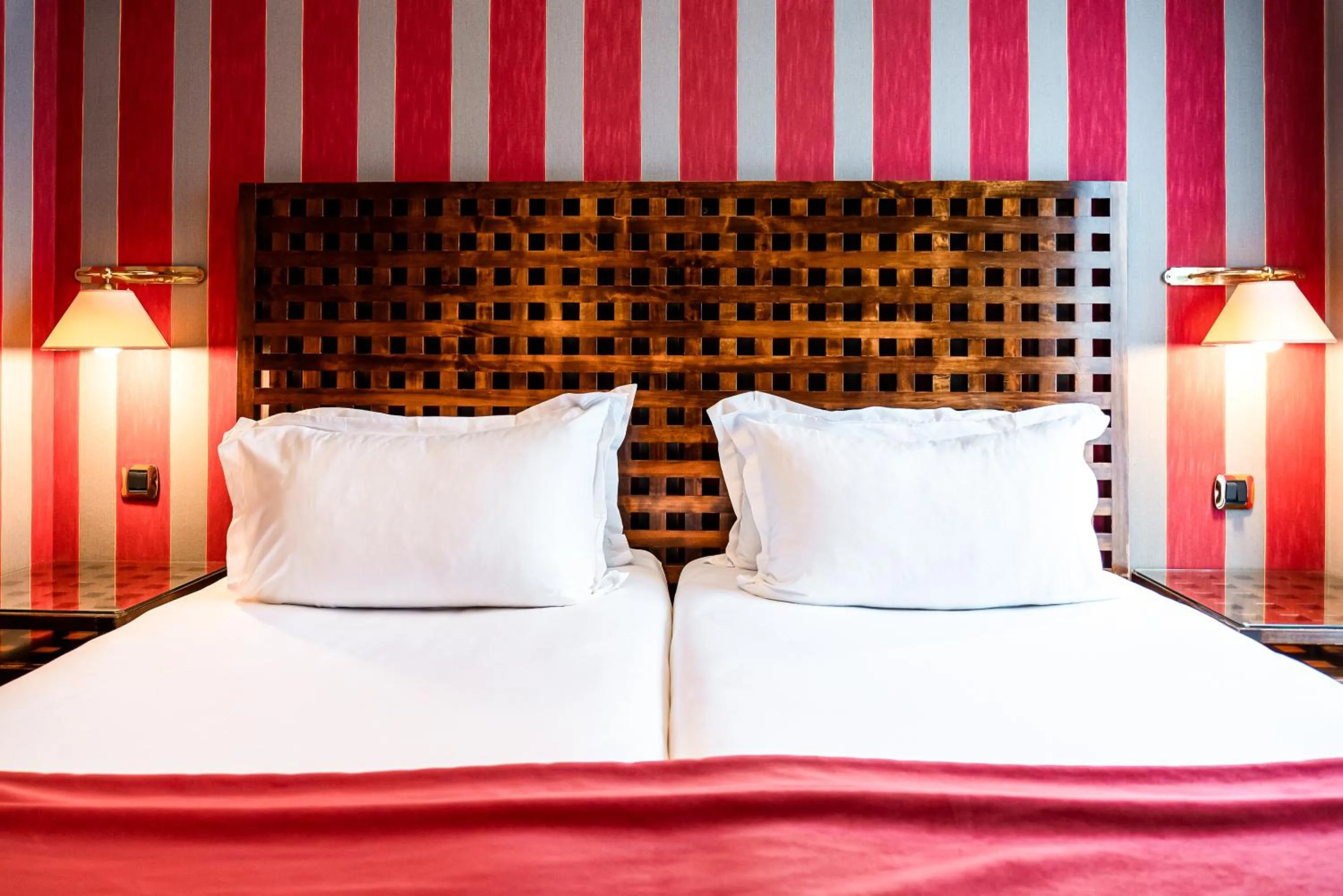 Bed in Villa Panthéon