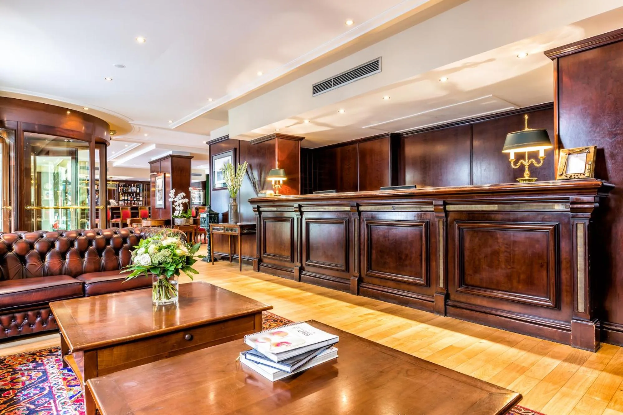 Lobby or reception in Villa Panthéon