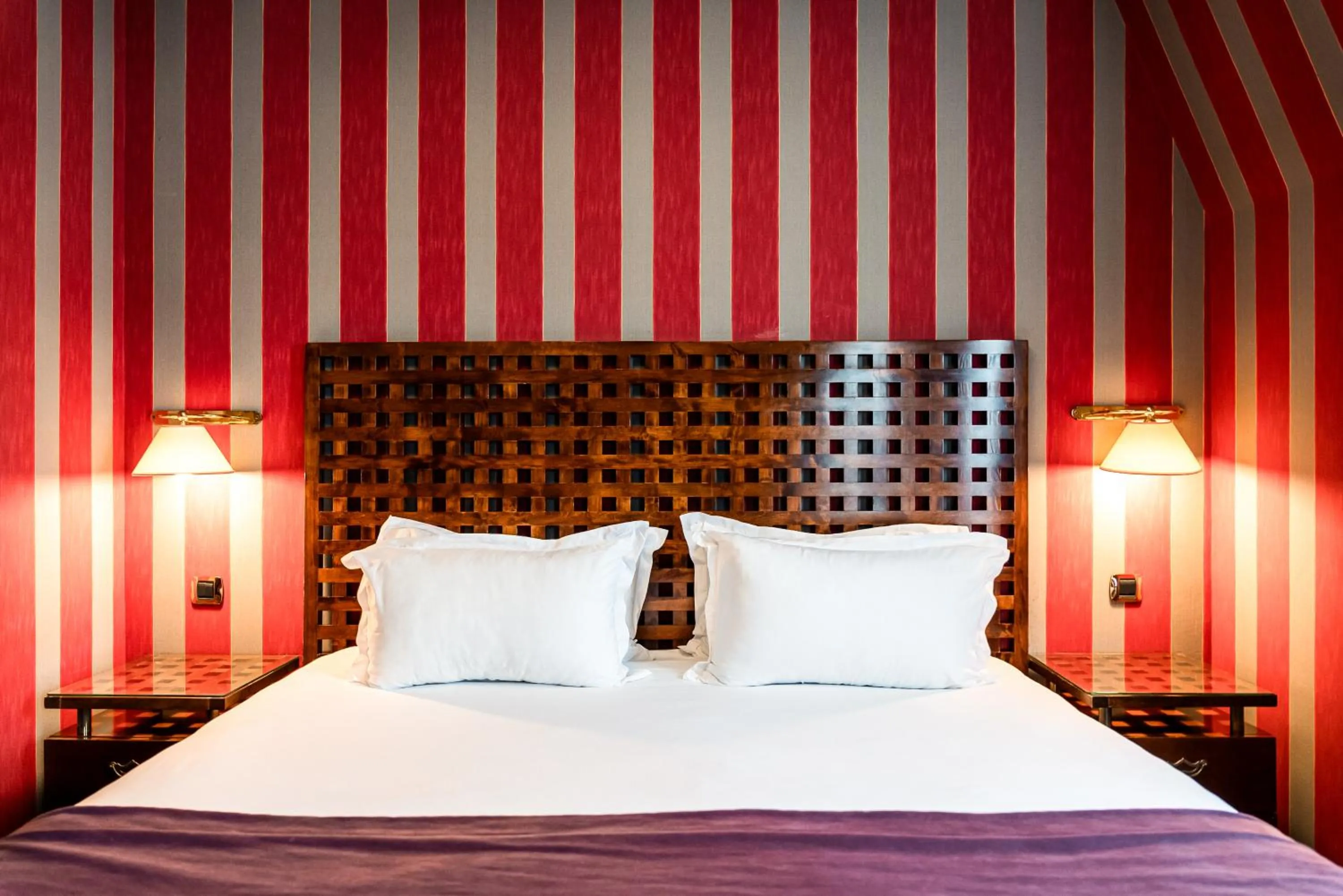 Bed in Villa Panthéon