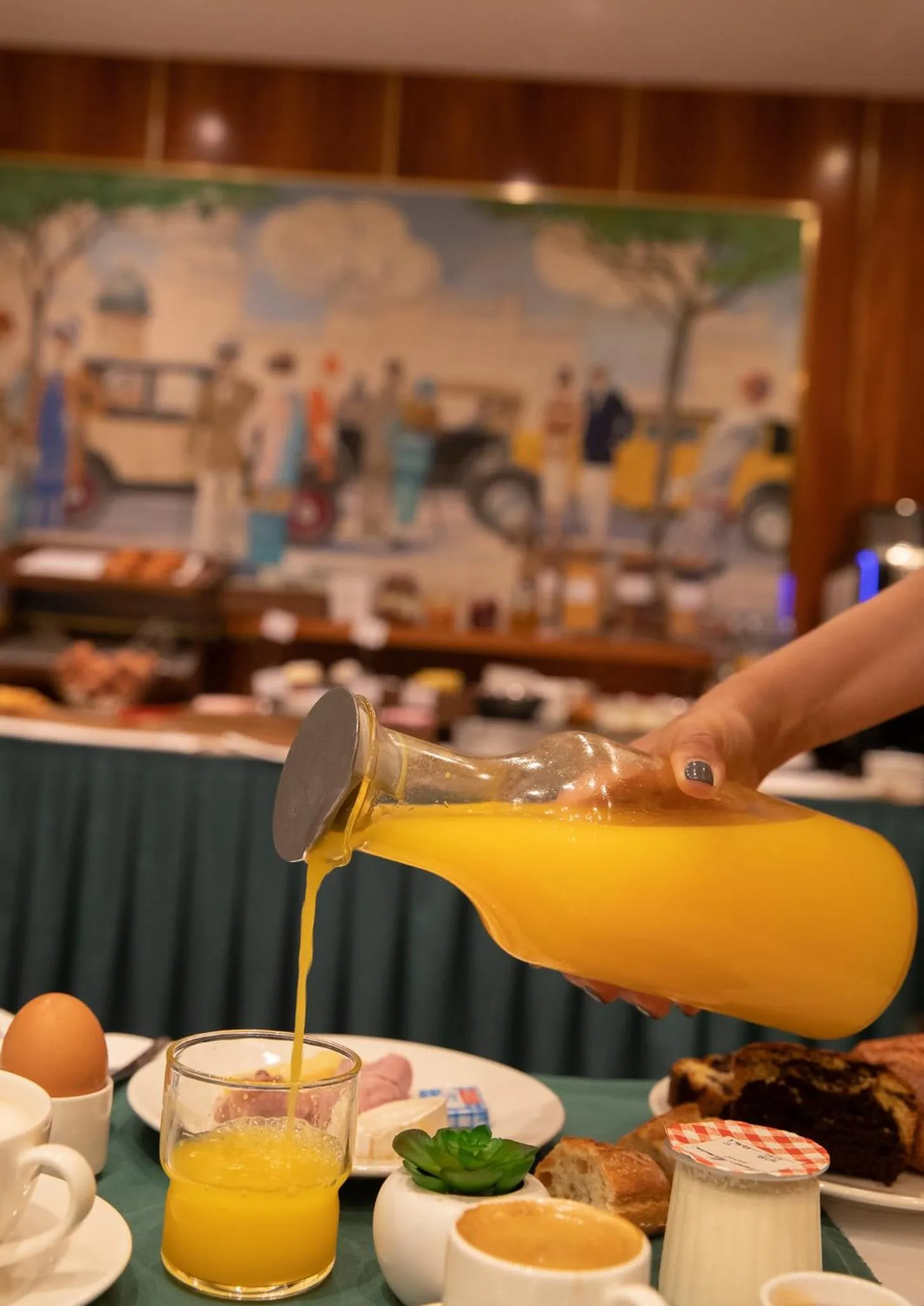 Food and drinks in Villa Luxembourg